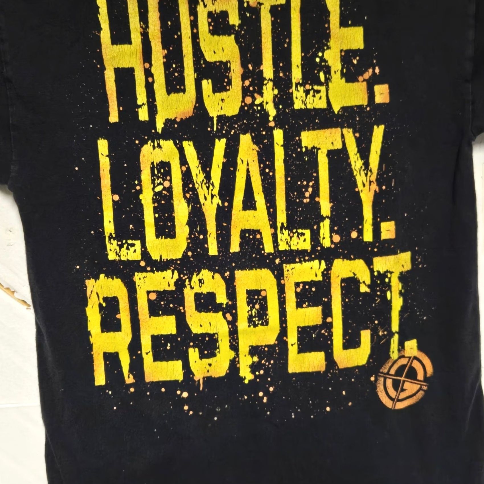 Delta VINTAGE John Cena WWE Wrestling T Shirt Black Mens Size Small Hustle Loyalty Respect Y2K Mens S Black Y2K Wrestling T Shirt John Cena WWE Size US S / EU 44-46 / 1 - 7 Thumbnail