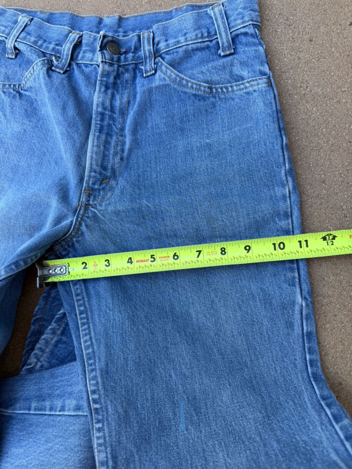 Levi's Vtg 70’s Levi’s 646 Orange Tab Bellbottom Flare Jeans 28x29 Size US 28 / EU 44 - 13 Thumbnail