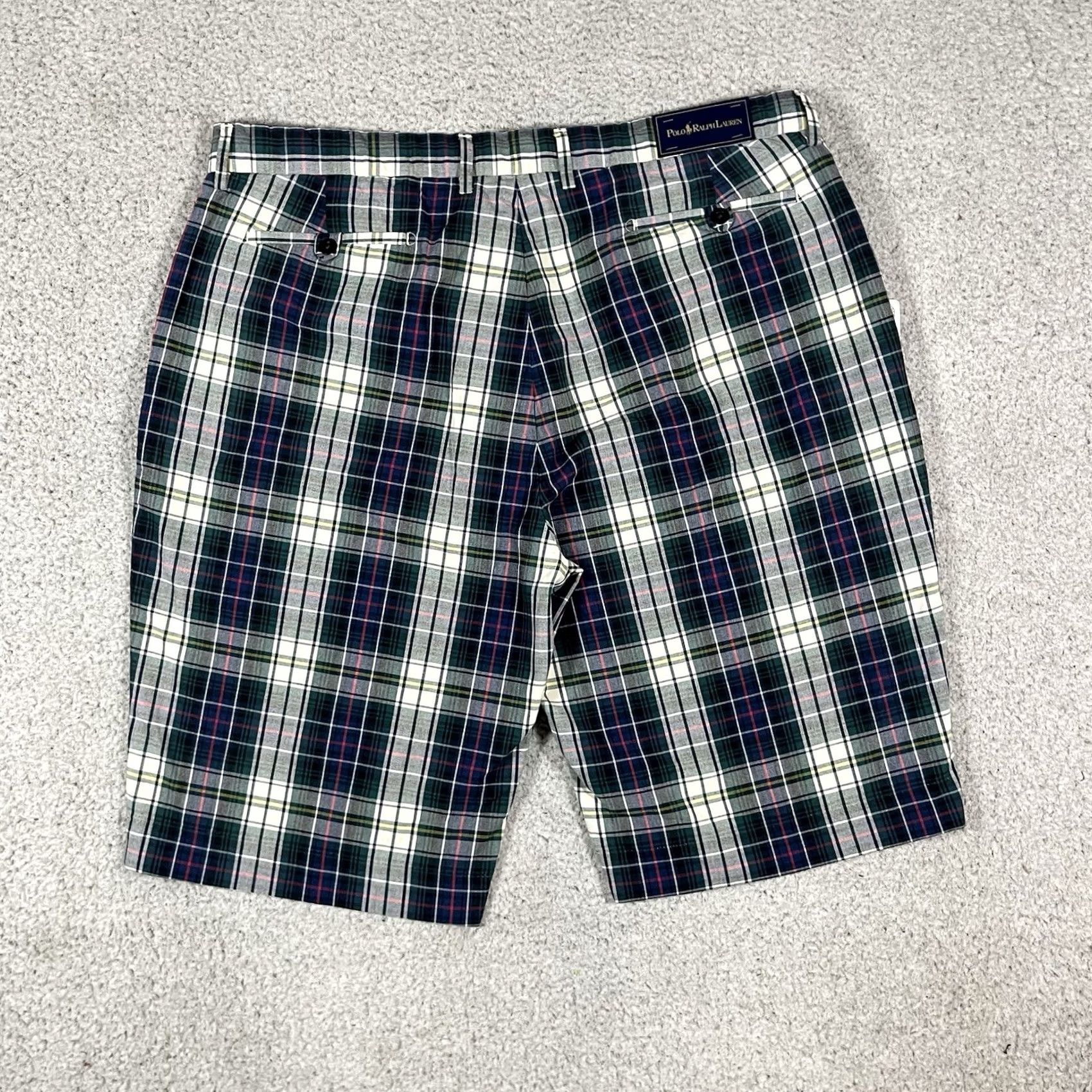 Polo Ralph Lauren Polo Ralph Lauren Shorts Mens 38 Plaid Chino Cotton Preppy Golf Casual New Size US M / EU 48-50 / 2 - 6 Thumbnail