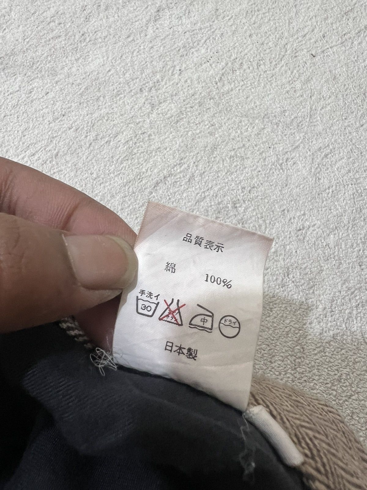 Comme des Garcons 2000s Nigo Bape Busy Work Japanese Wool Herringbone y2k Size US 30 / EU 46 - 10 Thumbnail