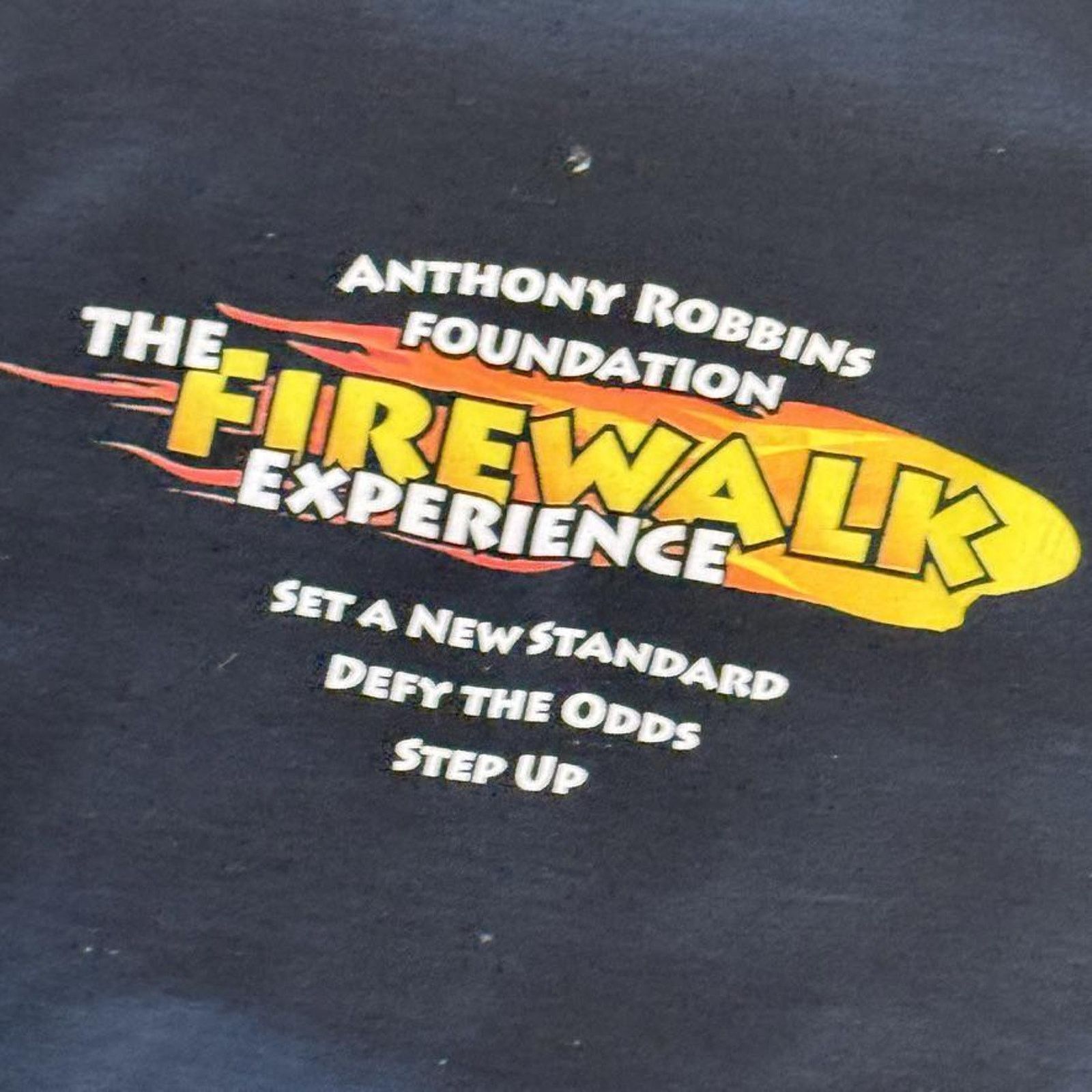 Tony Hawk Rare VTG Tony Robbins Firewalk Crewneck Sweatshirt Sz M USA Size US M / EU 48-50 / 2 - 2 Thumbnail