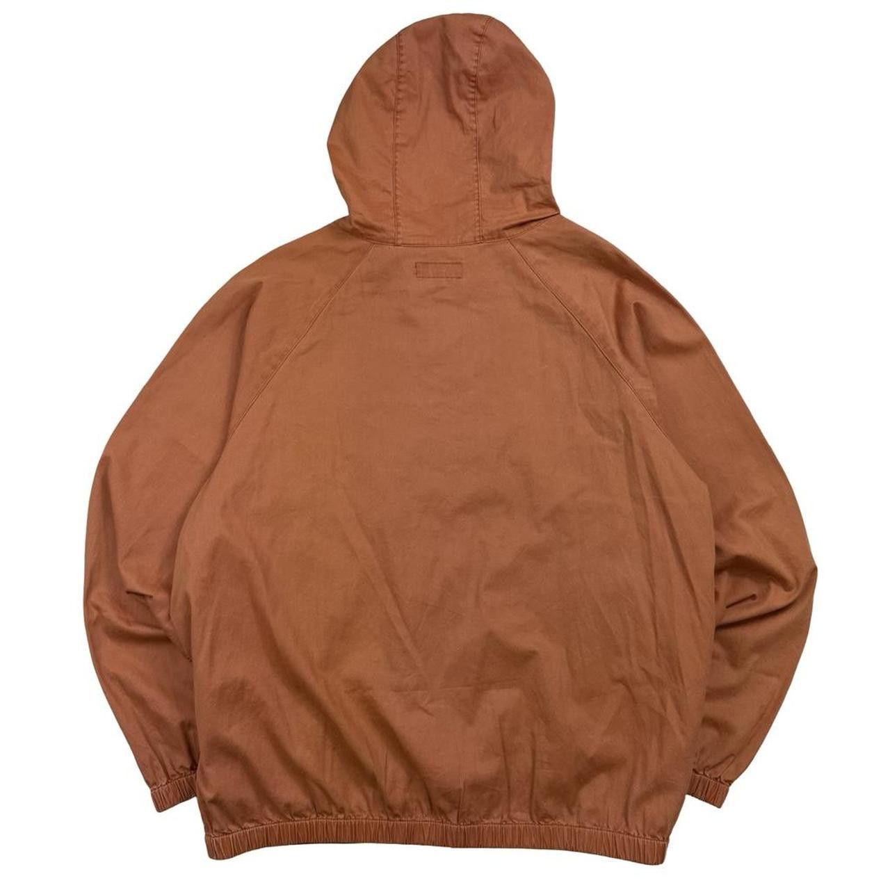 Supreme Supreme FW20 Overdyed Twill Hooded Jacket Rust - Large Size US L / EU 52-54 / 3 - 2 Thumbnail