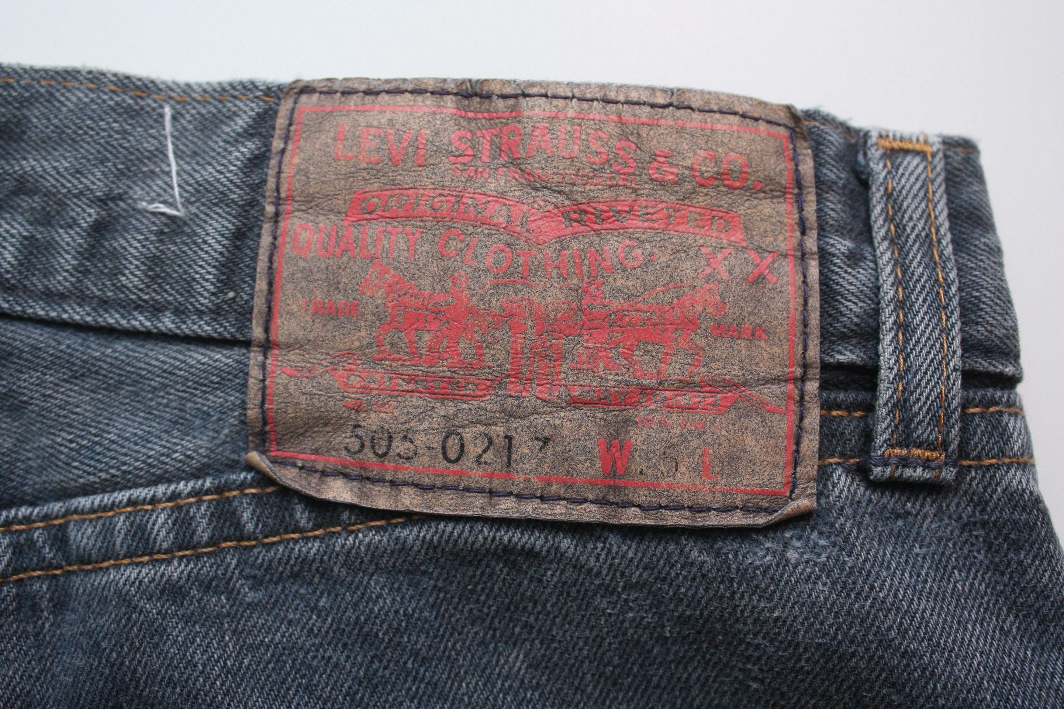 Levi's Levi's Grey Stone Washed Denim Jeans WMNS Size 25" / US 0 / IT 36 - 4 Thumbnail