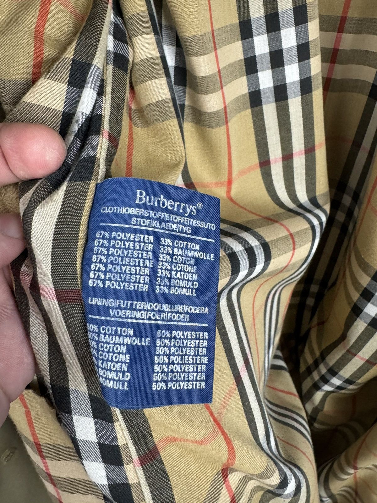 Burberry TRENCH BURBERRYS RARE VINTAGE SIZE 50 MADE IN ENGLAND 🏴󠁧󠁢󠁥󠁮󠁧󠁿 Size US L / EU 52-54 / 3 - 9 Thumbnail