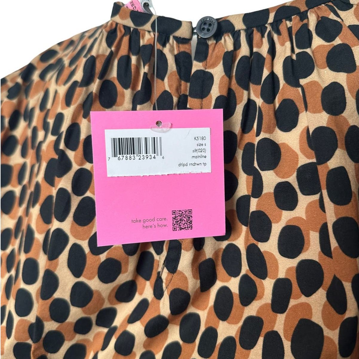 Kate Spade Kate Spade Dotty Leopard Around Town Top Small Size S / US 4 / IT 40 - 7 Thumbnail