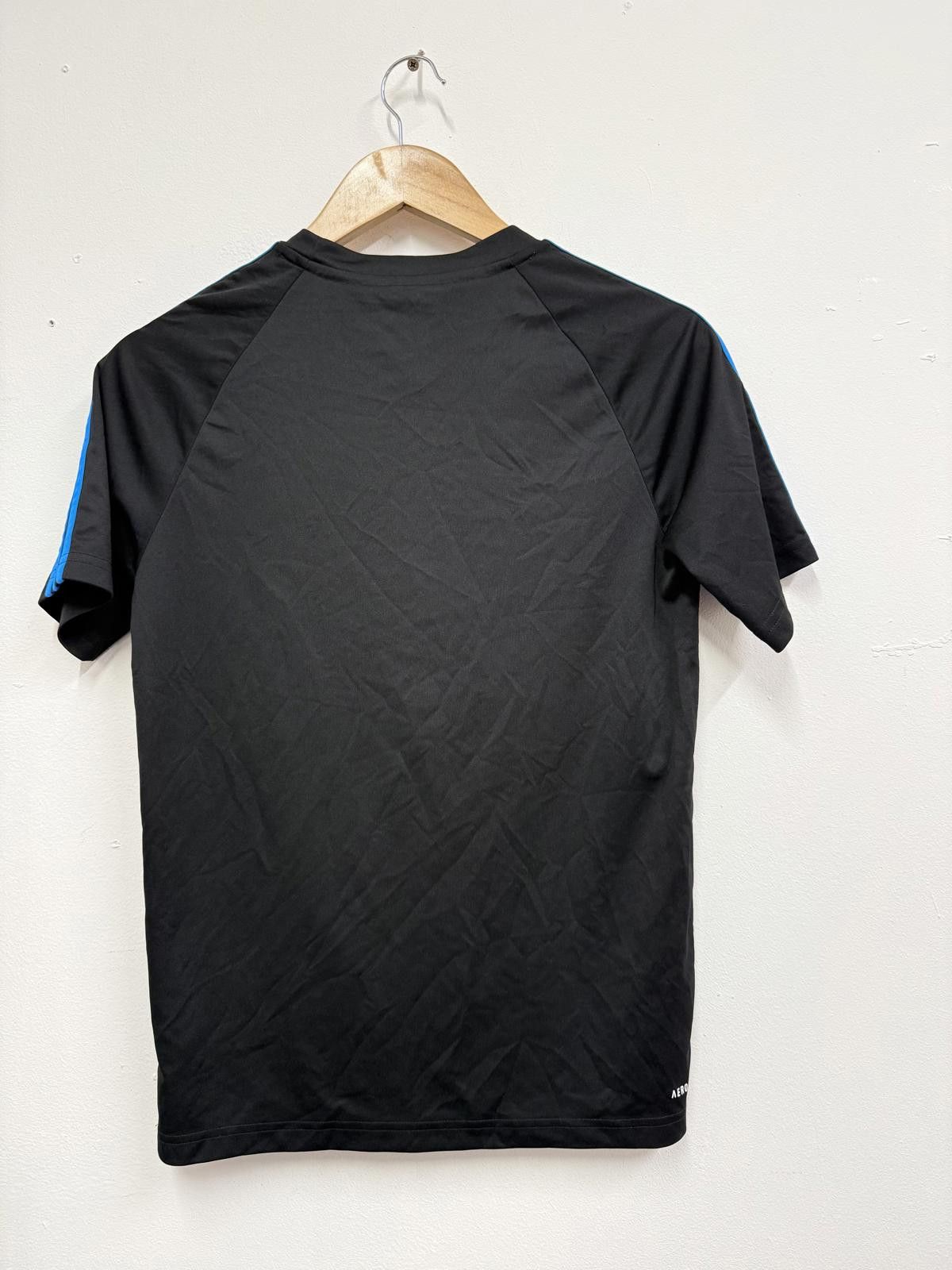 Adidas Adidas Black and Blue Activewear T-Shirt Size ONE SIZE - 2 Thumbnail