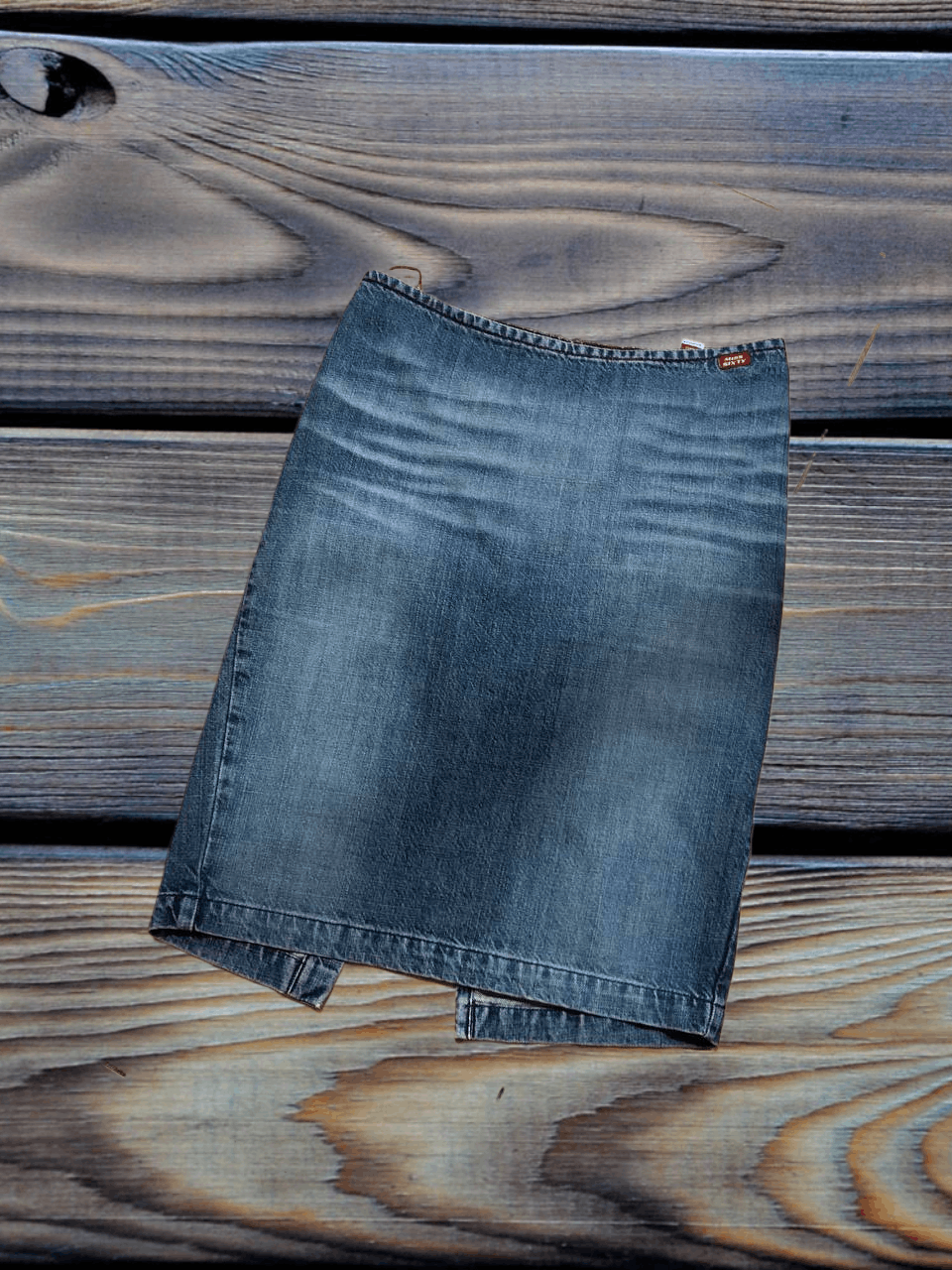 Miss Sixty Miss Sixty Old Navy Stretch Blue Denim Jean Skirt Size 27" / US 4 / IT 40 - 1 Thumbnail