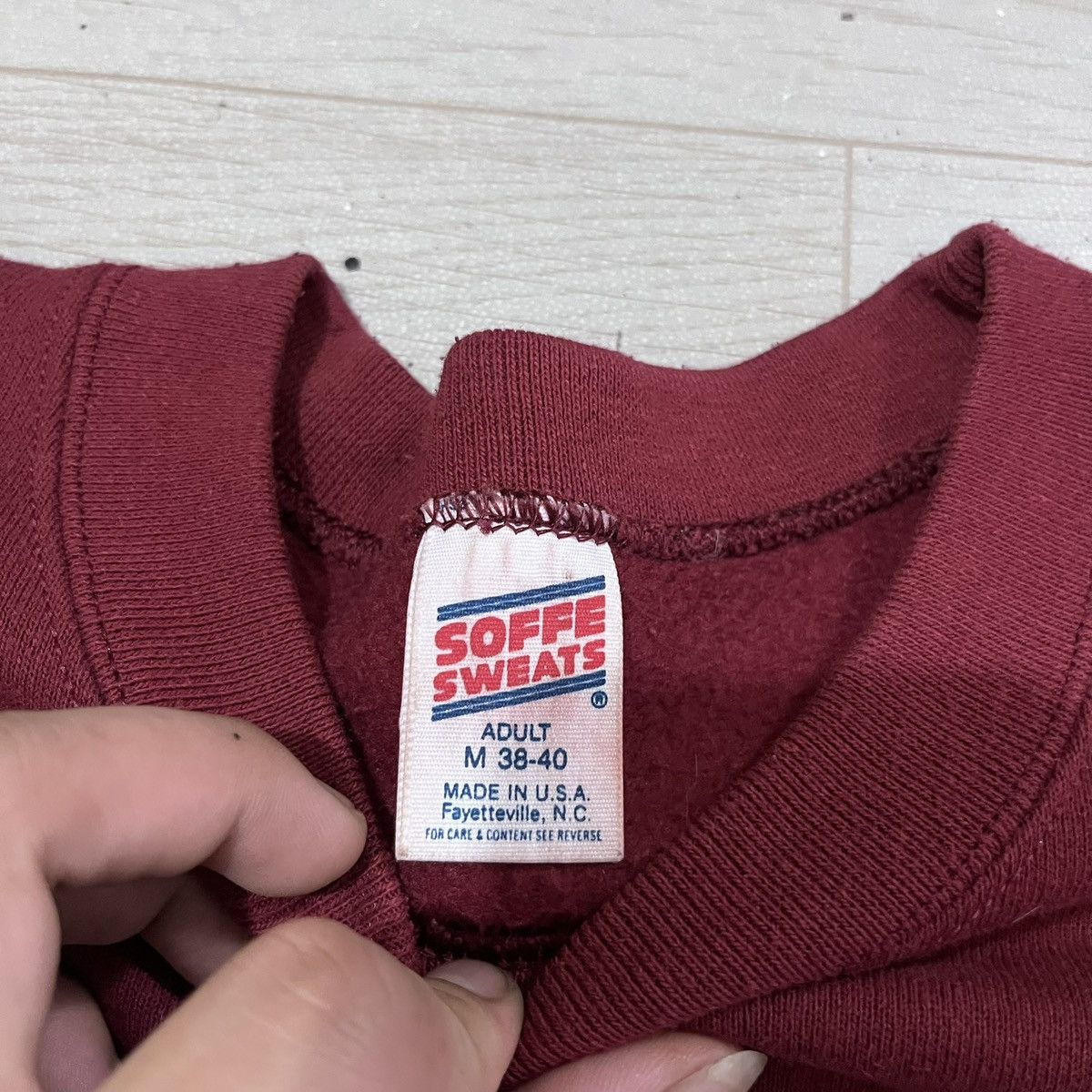 Vintage 90s Blur sweatshirt 50/50 Size US M / EU 48-50 / 2 - 3 Thumbnail