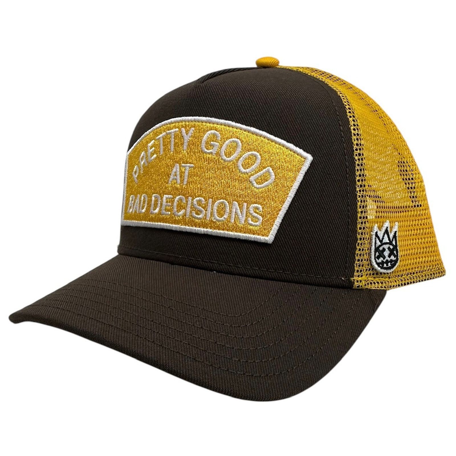 Cult Of Individuality Cult of Individuality Trucker Hat Good At Bad Decisions Size ONE SIZE - 1 Thumbnail