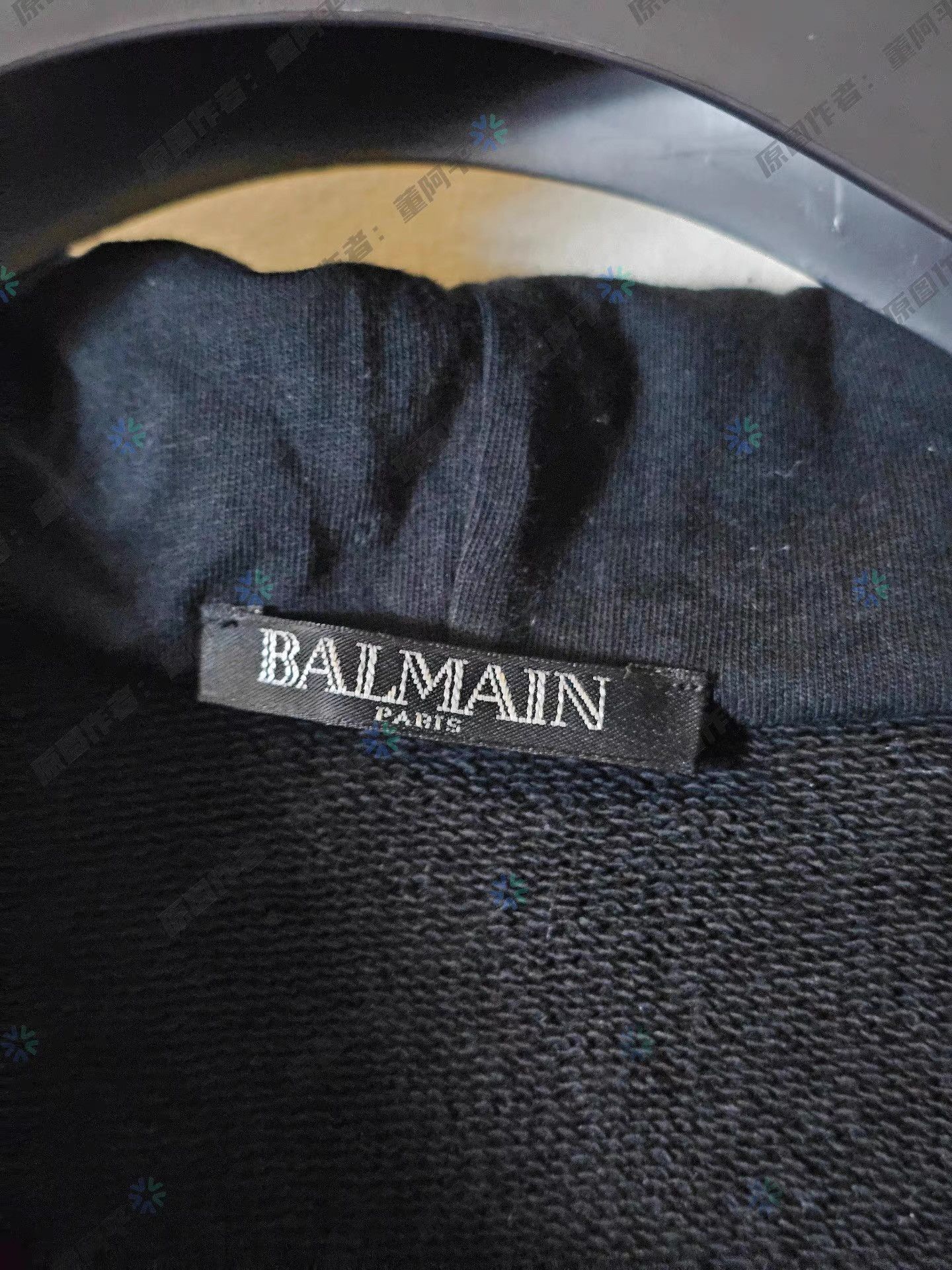 Balmain Balmain hooded sweatshirt Q4 Size US XL / EU 56 / 4 - 4 Thumbnail