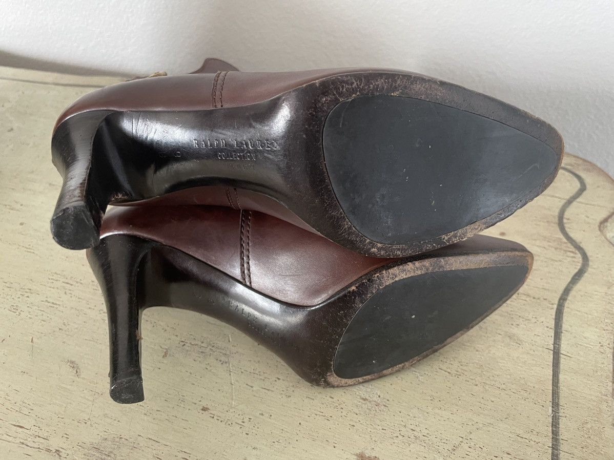 Ralph Lauren Purple Label Ankle Wrap Bootie Size US 9 / IT 39 - 6 Thumbnail