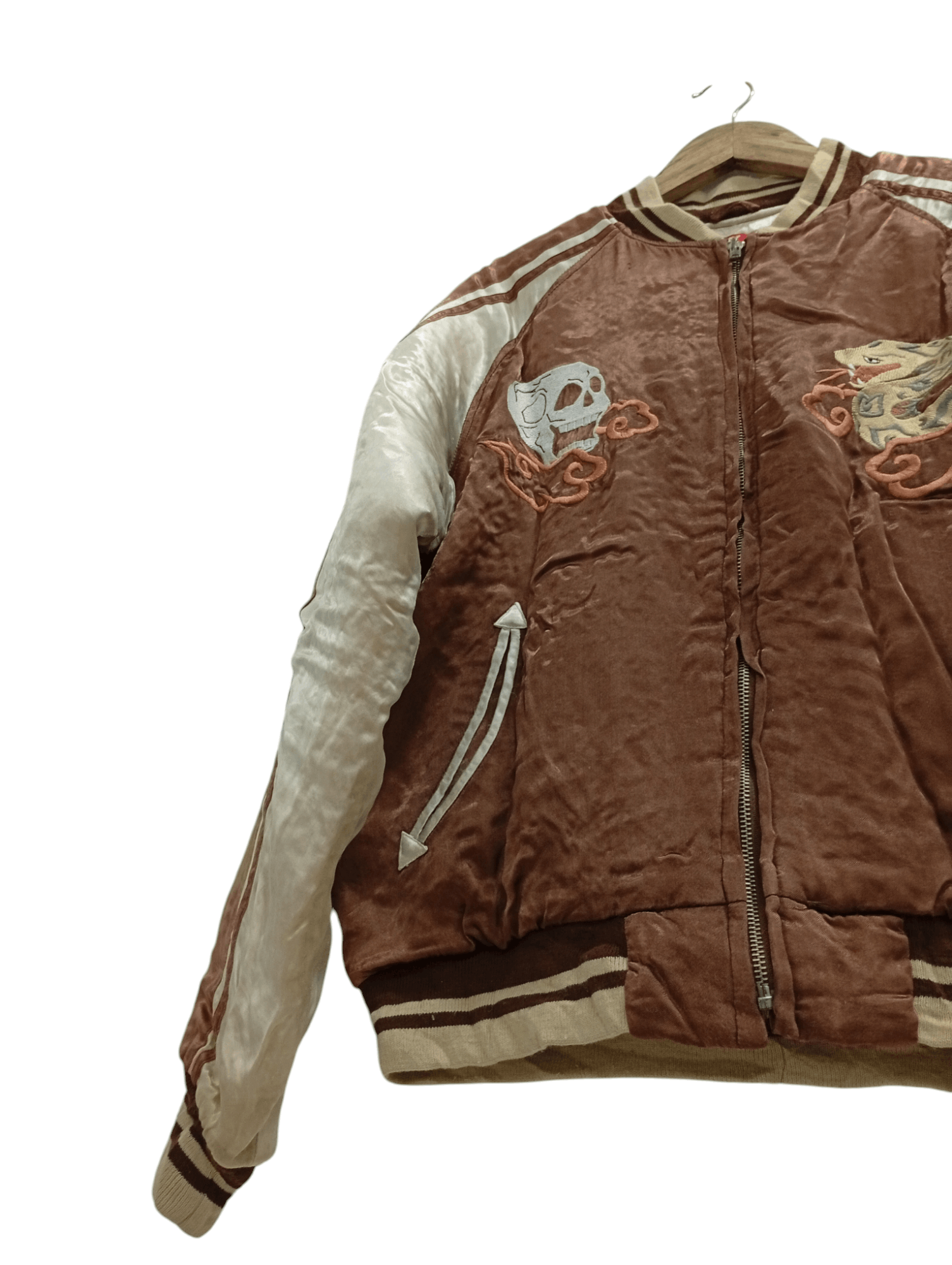 Japanese Brand 🔥🔥Houston Sukajan Souvenir Jacket Size US L / EU 52-54 / 3 - 12 Thumbnail