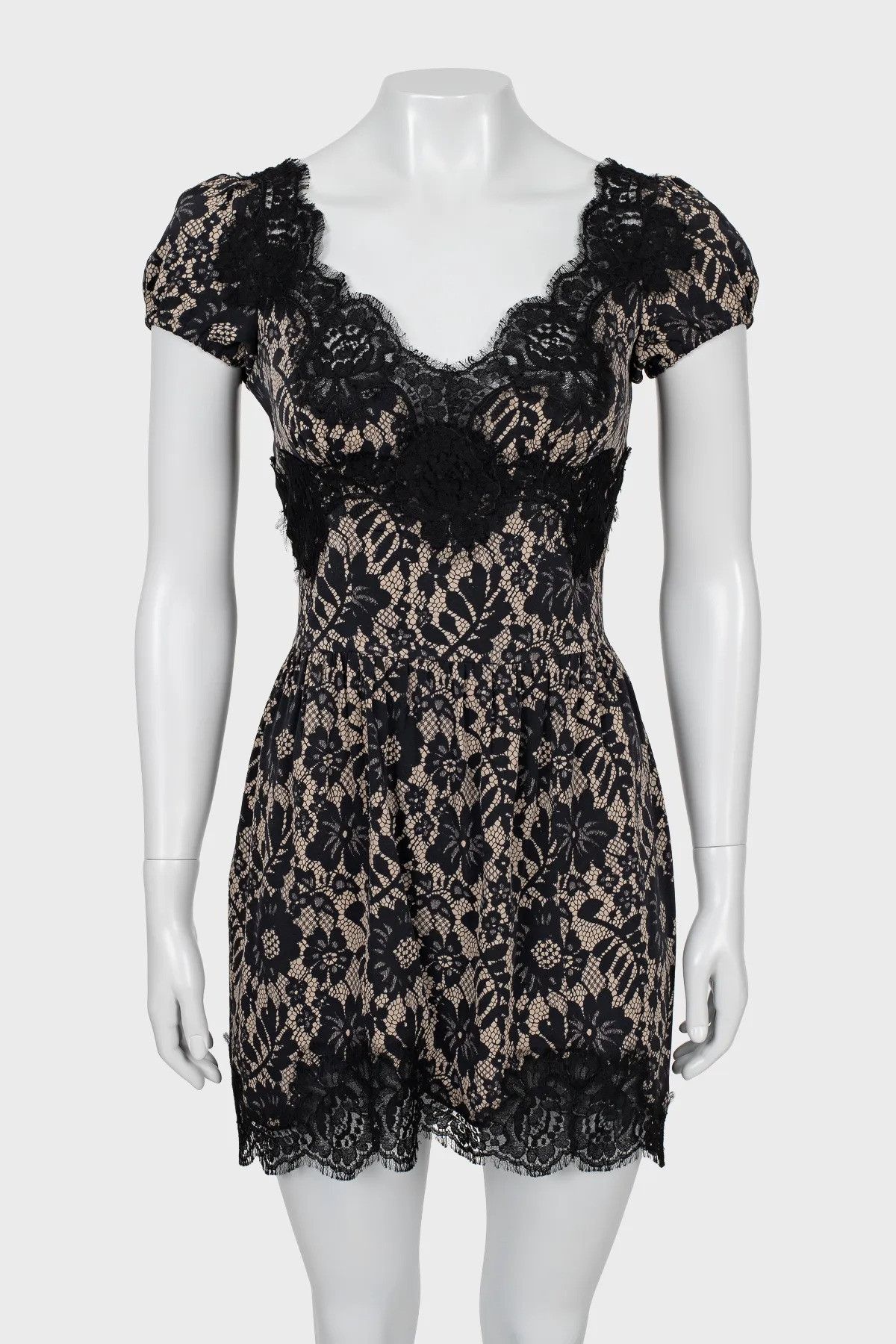 Dolce & Gabbana Dolce & Gabbana Silk mini dress Size S / US 4 / IT 40 - 1 Thumbnail