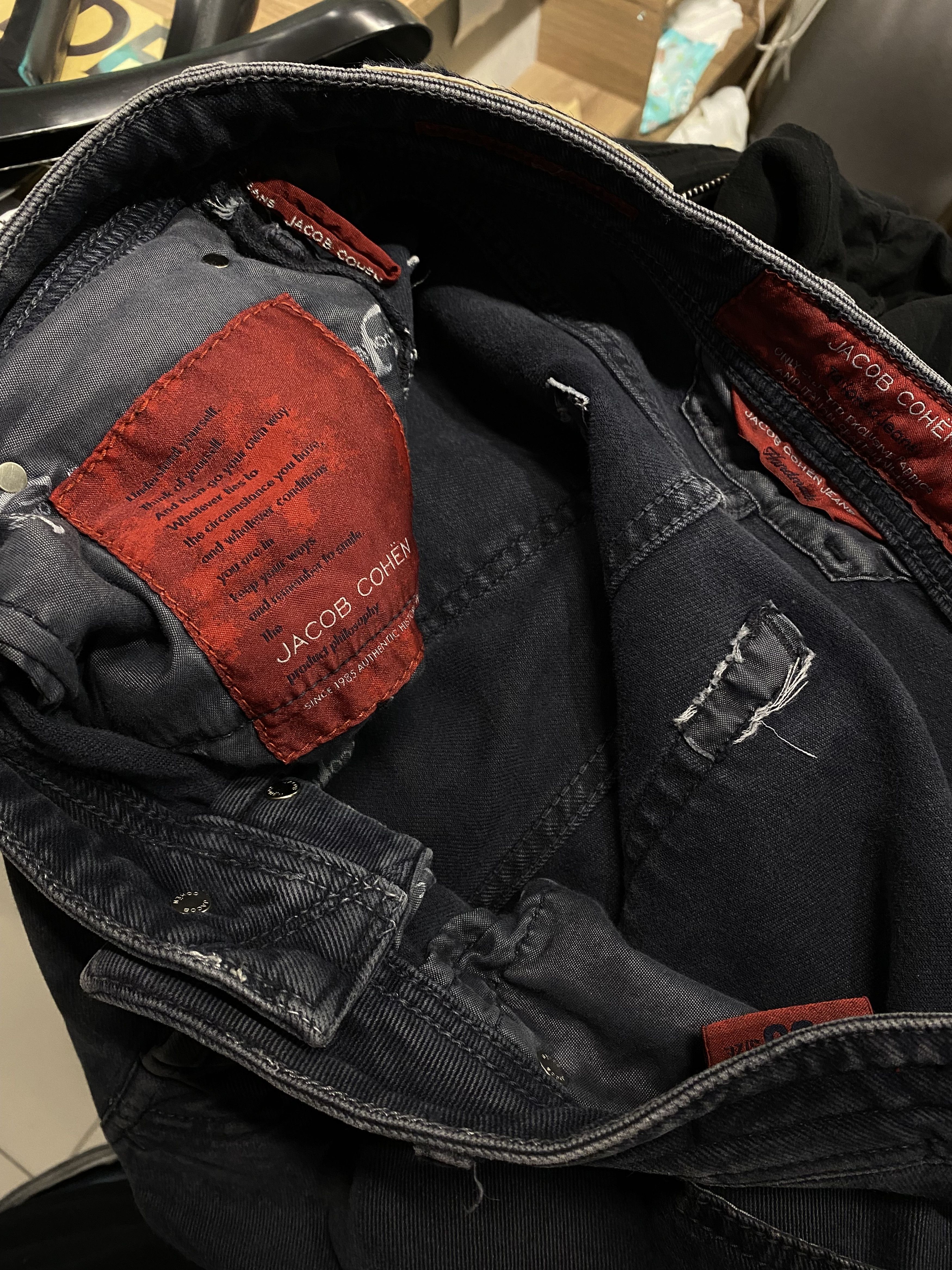 Jacob Cohen Rare Jacob Cohen J 620 comfort stright stretch jeans Size US 33 - 10 Thumbnail