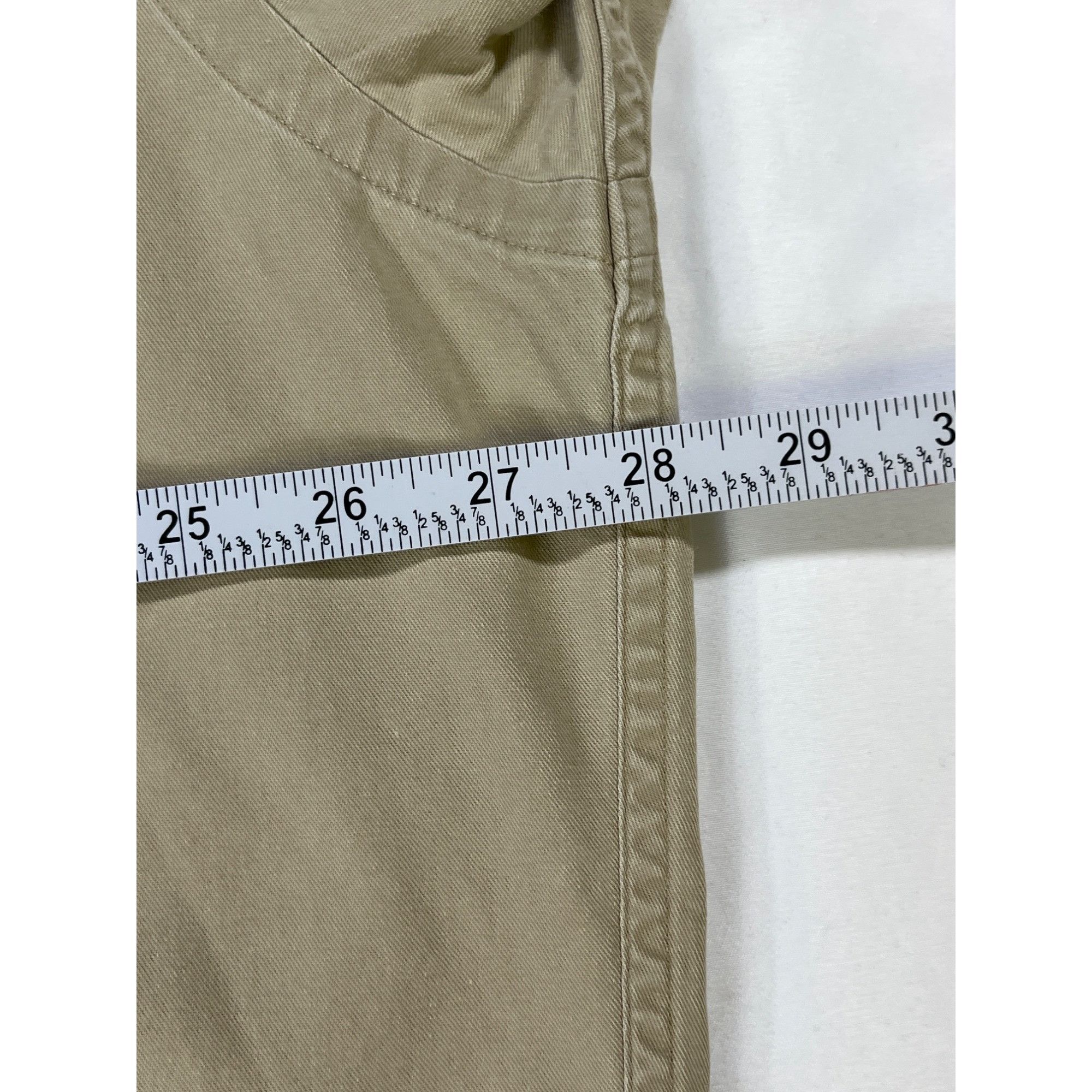 Ralph Lauren Ralph Lauren SKU 7778 Mens Classic Beige Button Down Long Sl Size US XL / EU 56 / 4 - 4 Thumbnail