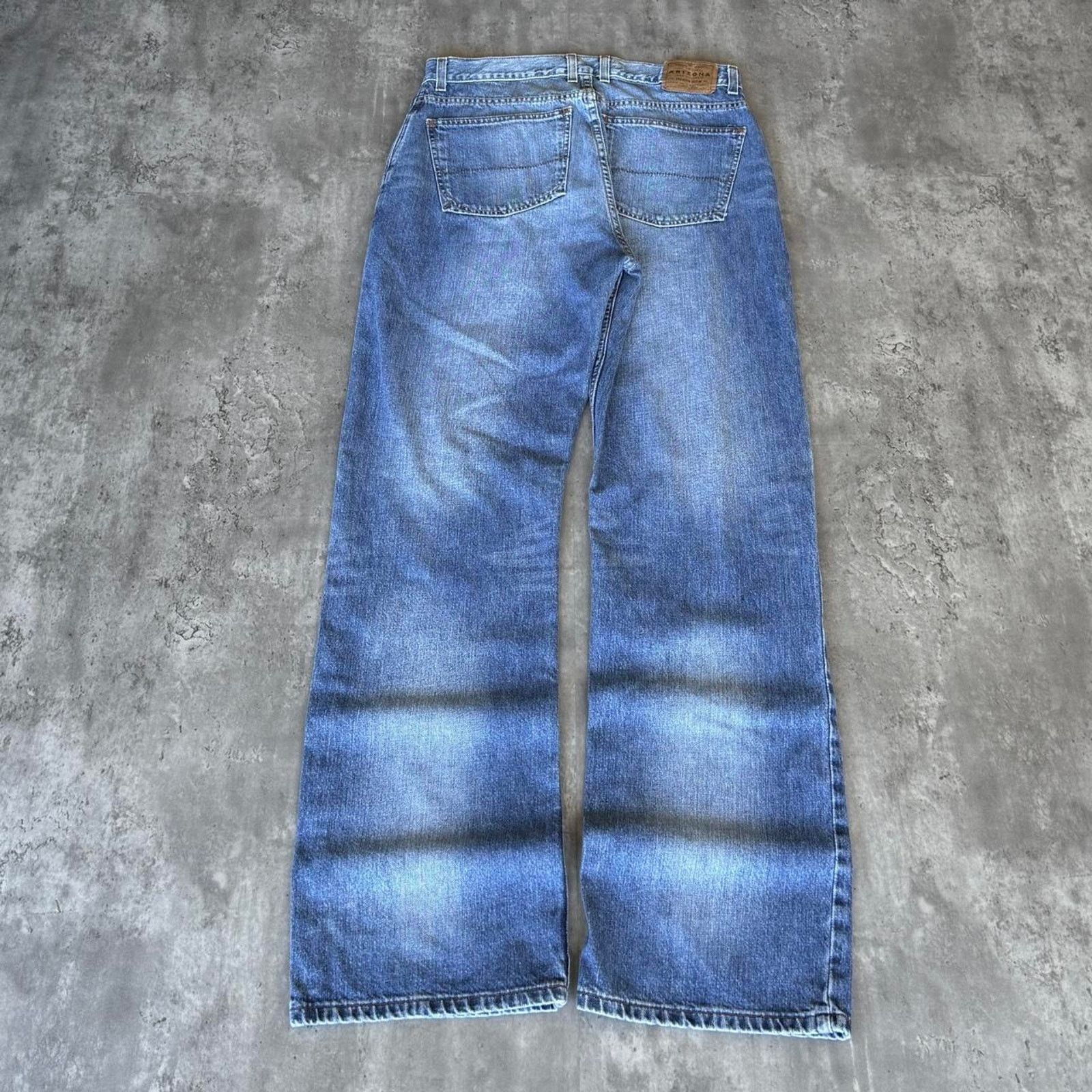 Arizona Jean Co. × Vintage Vintage Y2K Arizona Boot Cut Embroidered Denim Jeans Size US 33 - 1 Thumbnail