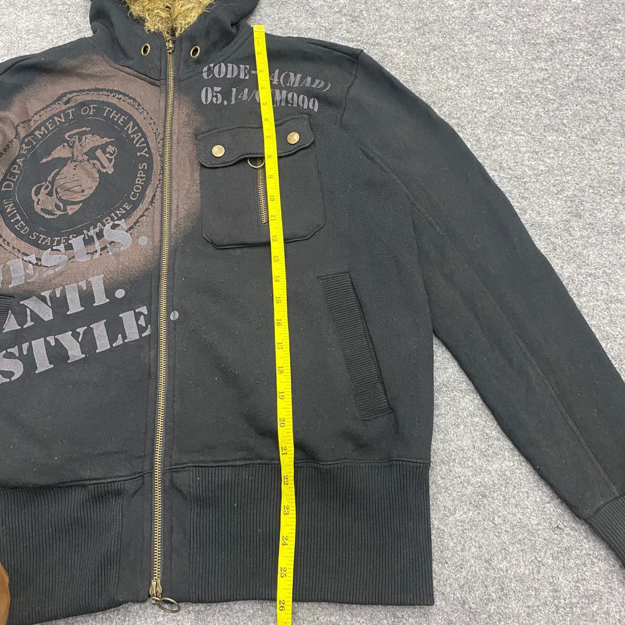 Hysteric Glamour 💥Vintage Center Clease Jesus Anti Style Hoodies Size US M / EU 48-50 / 2 - 11 Thumbnail