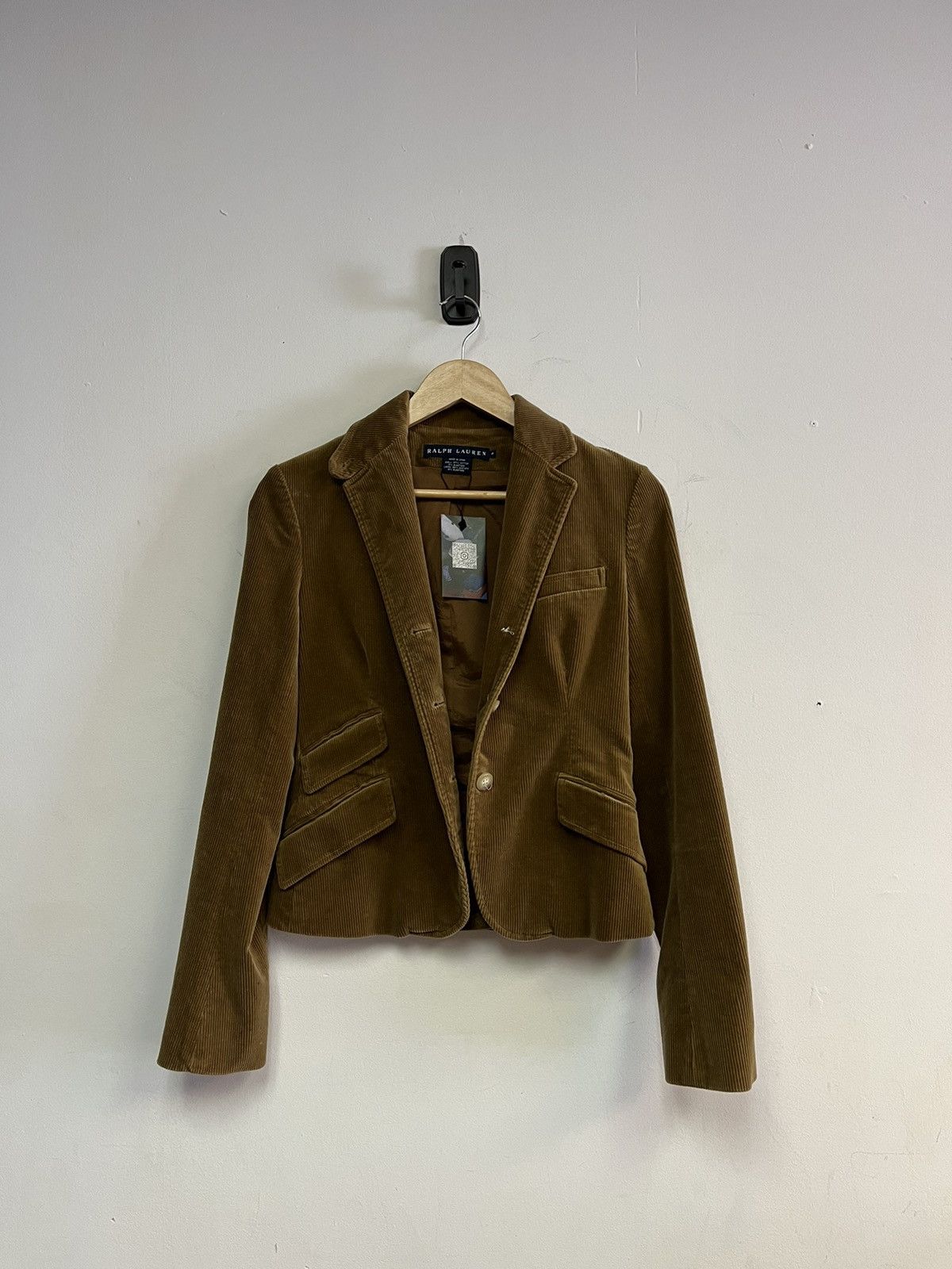 Ralph Lauren Ralph Lauren Corduroy Blazer Size S / US 4 / IT 40 - 1 Thumbnail