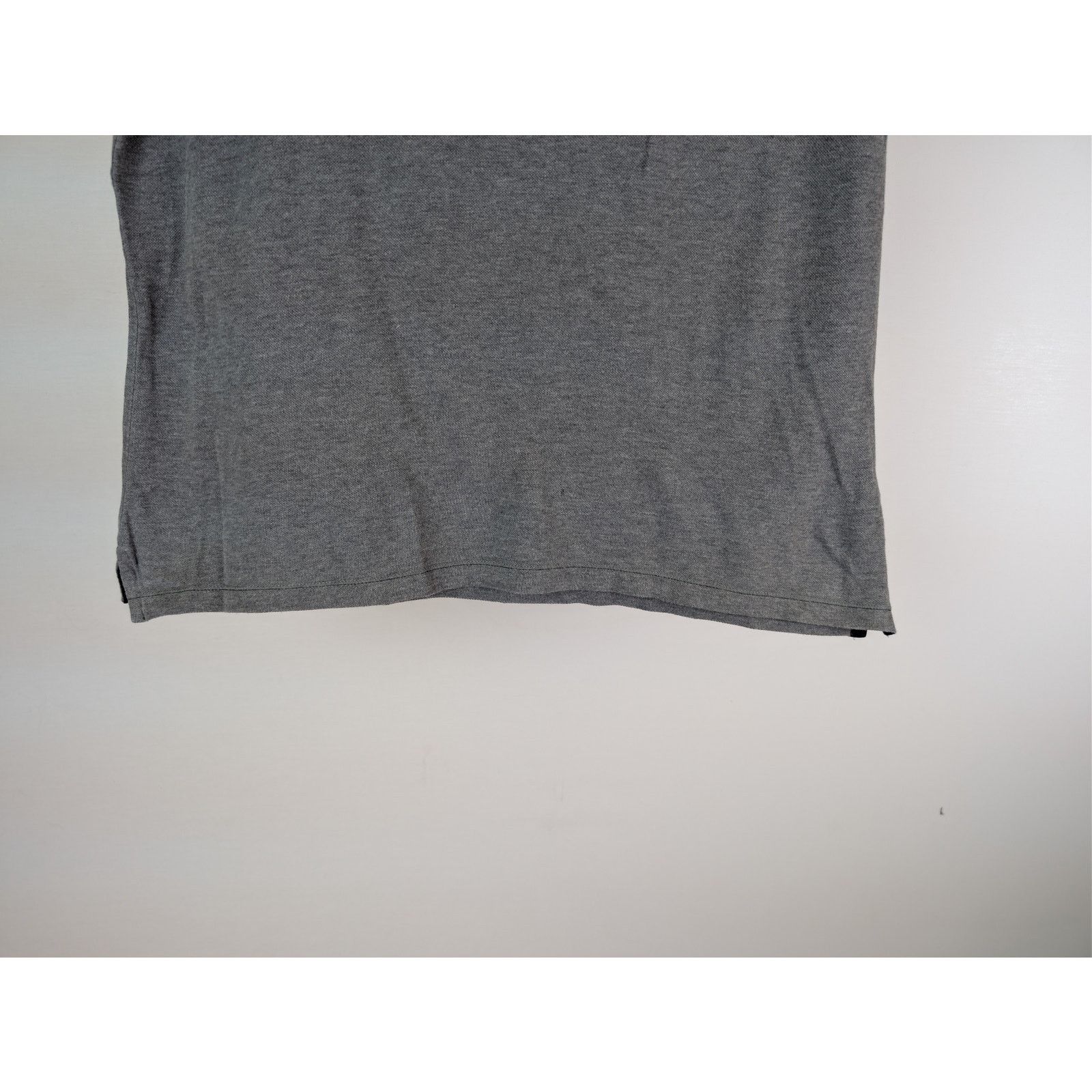 Brunello Cucinelli o1rshd1 CC20 grey cotton polo shirt with a white collar Size US M / EU 48-50 / 2 - 4 Thumbnail
