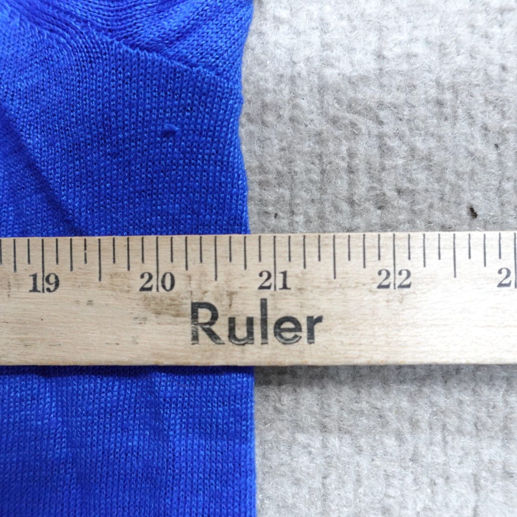 J.Crew J.CREW Womens Sweater XS Blue 100% Linen Relaxed Dolman Pullover Crew Neck 1090 Size XS / US 0-2 / IT 36-38 - 6 Thumbnail