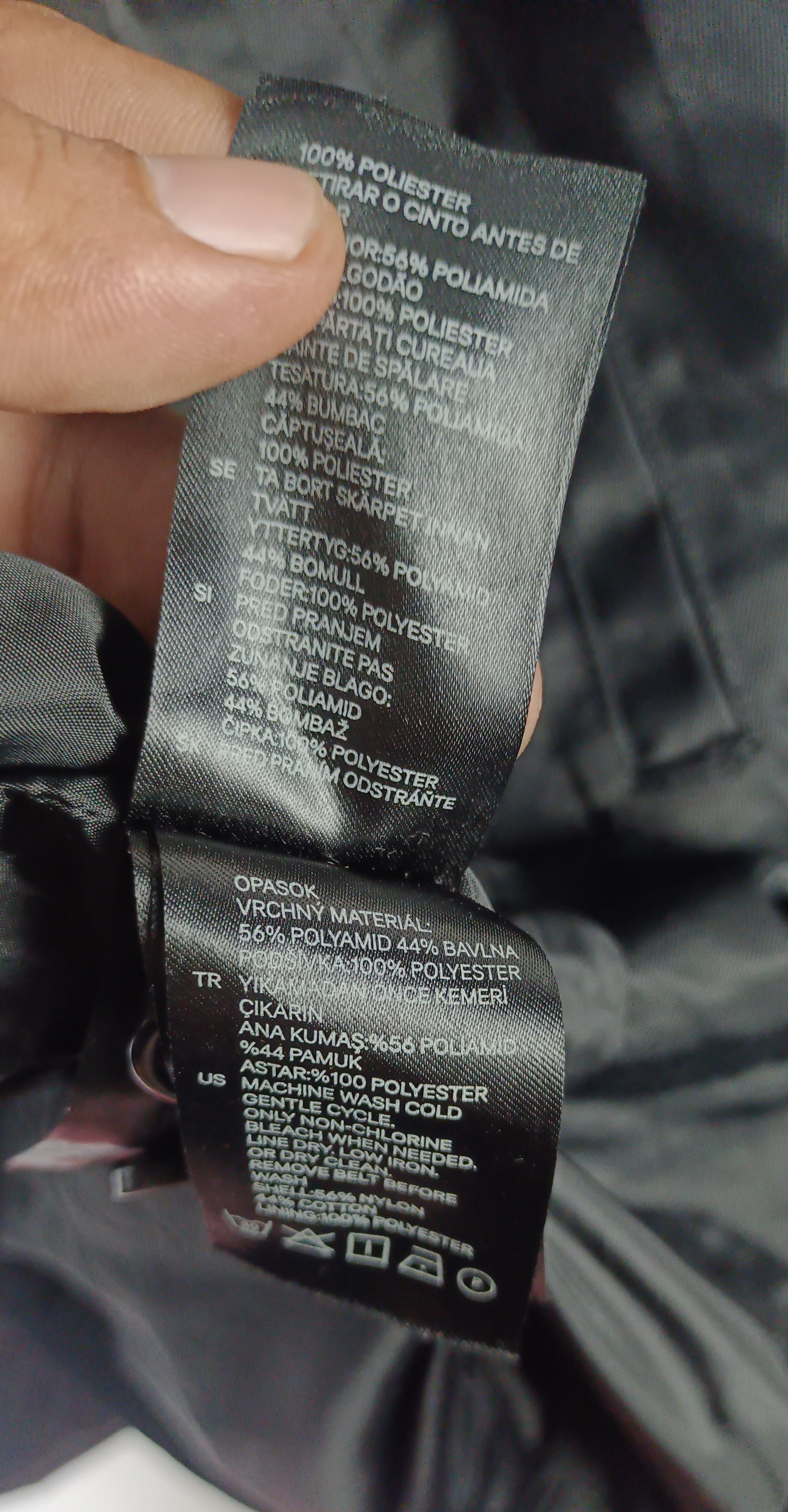H&M × Japanese Brand H&M Double Breasted Black Trench Coat Size US M / EU 48-50 / 2 - 10 Thumbnail