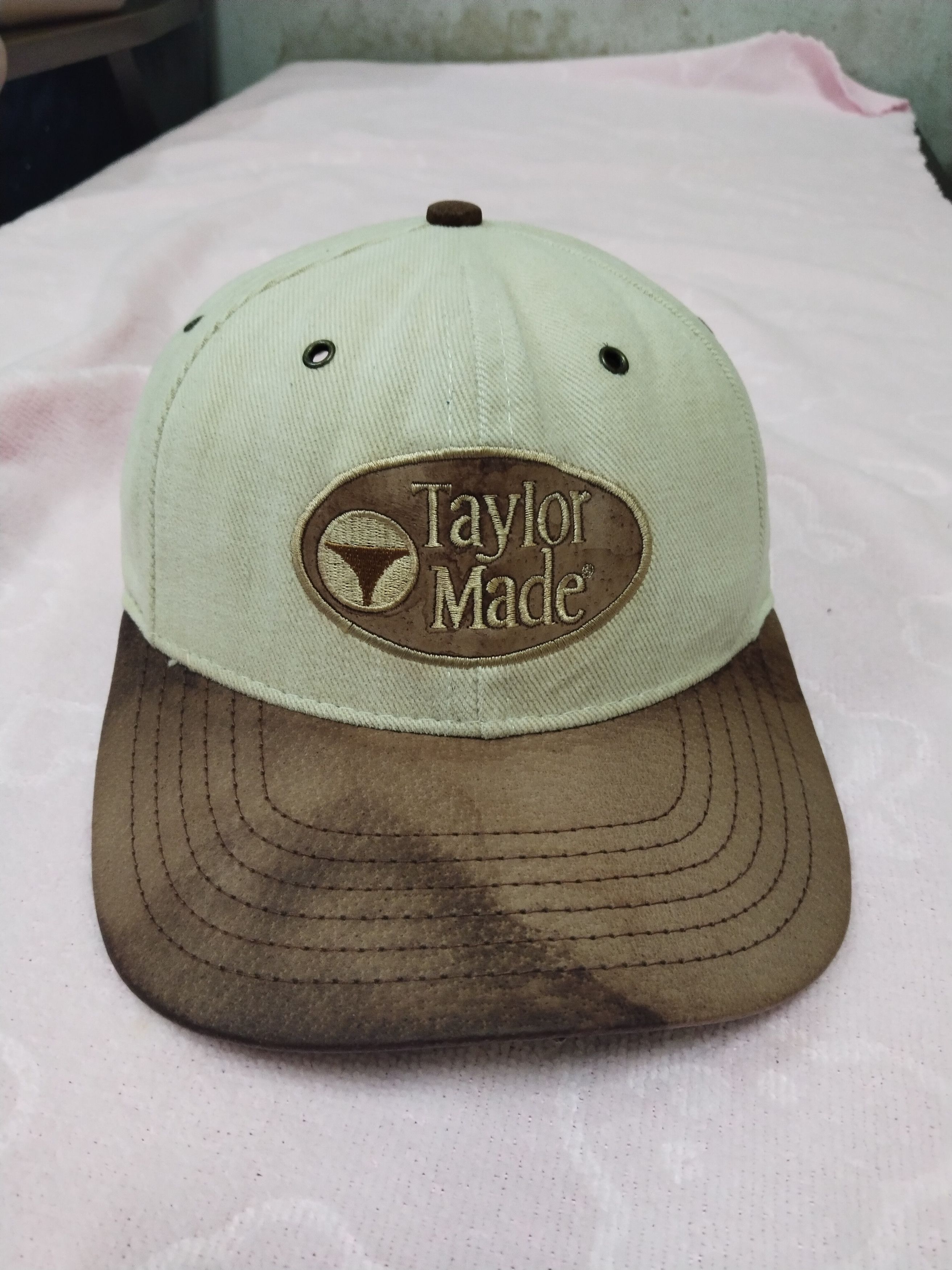 TaylorMade VINTAGE TAYLOR MADE GOLF LEATHER BRIM USA CAP Size ONE SIZE - 1 Thumbnail