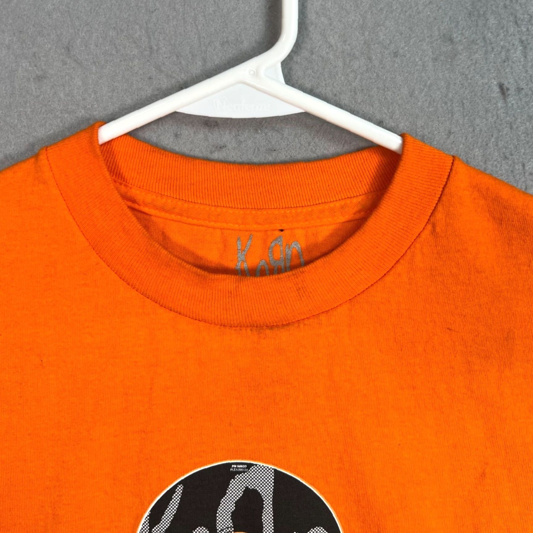 Pleasures VINTAGE Korn T-Shirt Shirt Adult Small Orange 100% Cotton 2018 Graphic Tee Mens Size US S / EU 44-46 / 1 - 7 Thumbnail