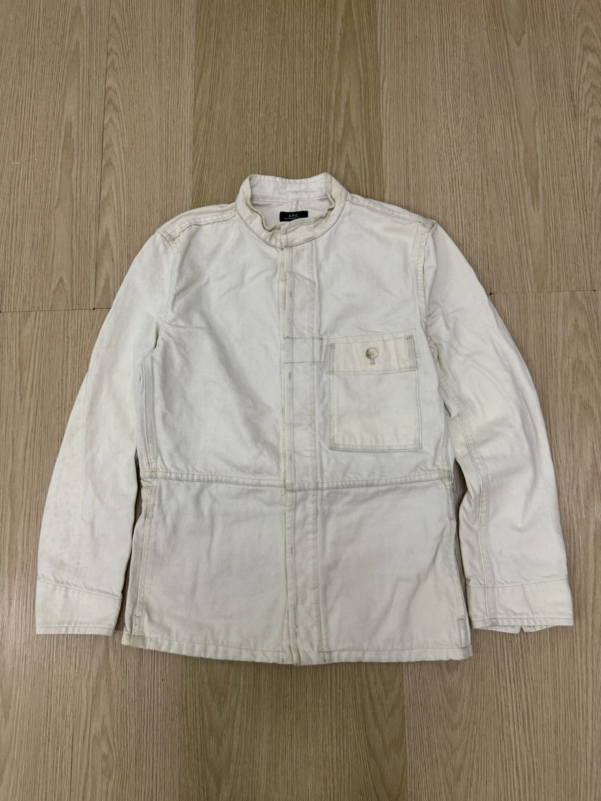 A.P.C. A.P.C white cotton chore jacket Size US XS / EU 42 / 0 - 1 Thumbnail