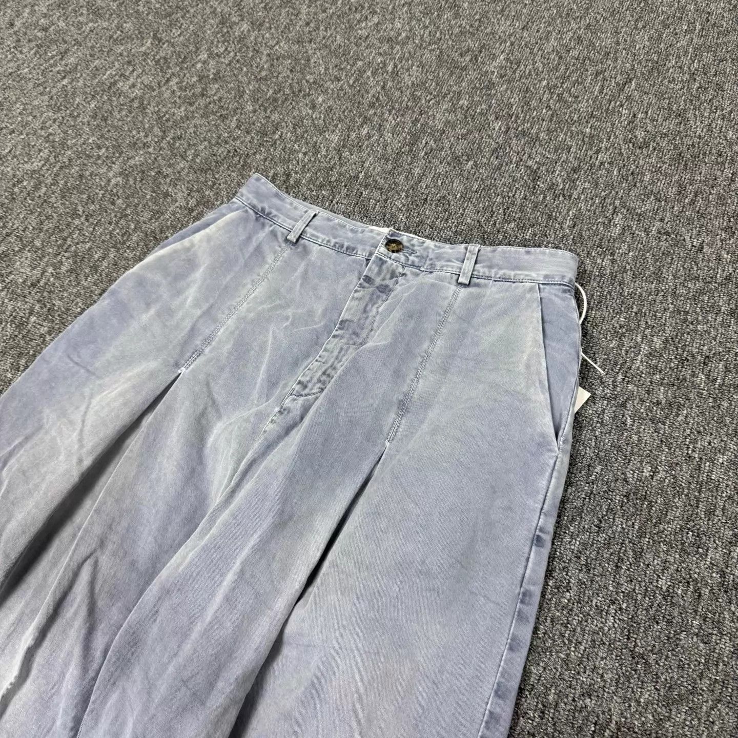 Loewe Loewe 24FW Baggy Washed Soft Denim Buckle Pants Size US 32 / EU 48 - 4 Thumbnail