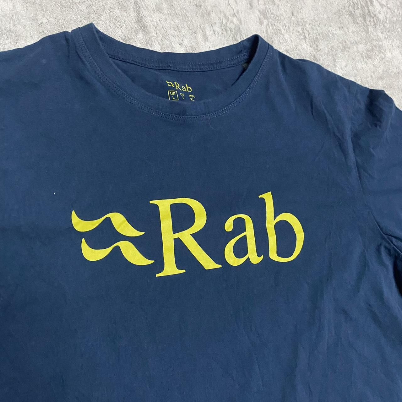 Rab Navy blue Rab tee shirt Spotswear rap hip hop Size US L / EU 52-54 / 3 - 3 Thumbnail