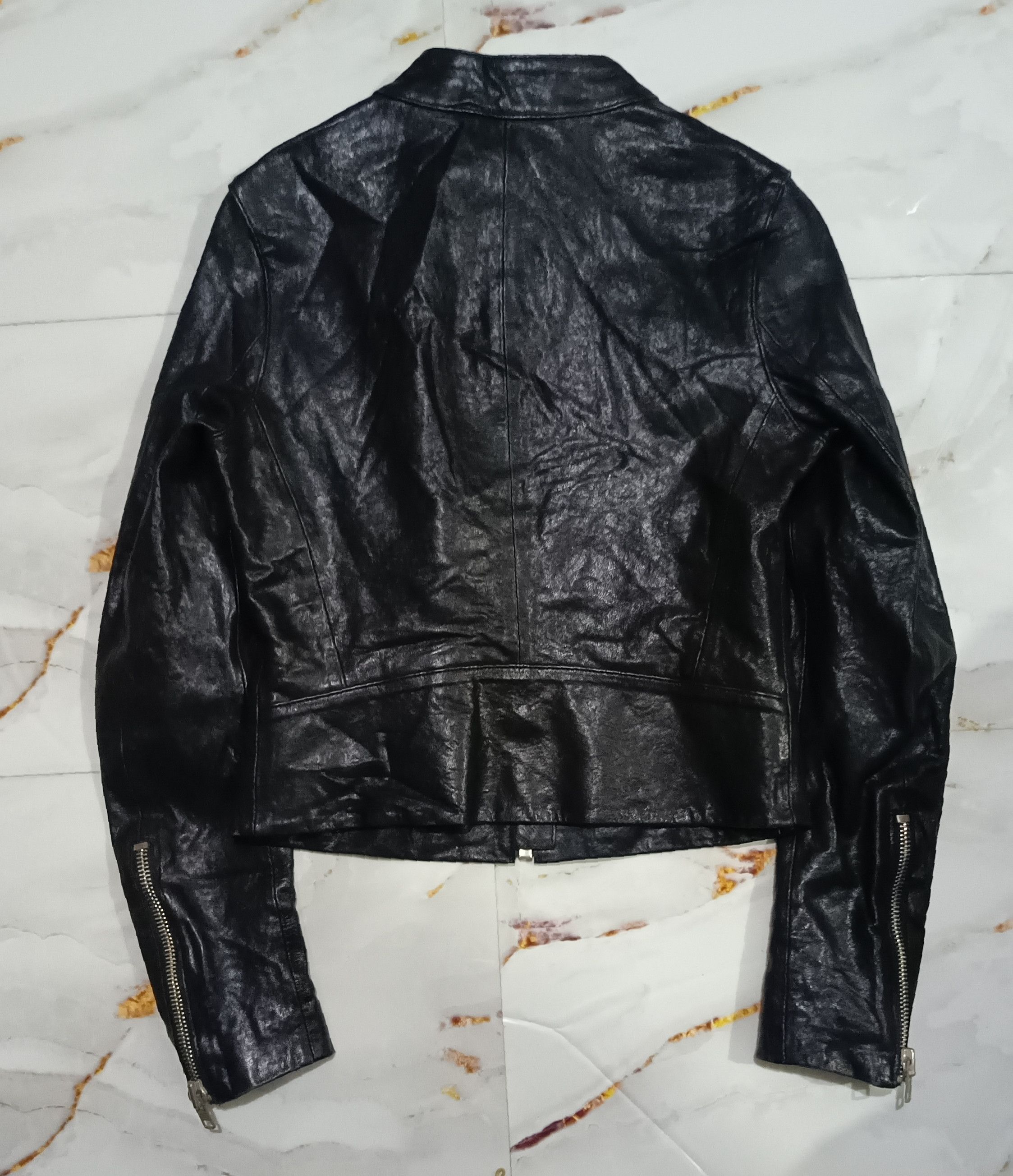 Leather MAISON MARTIN MARGIELA 5-ZIP LEATHER JACKET Styles Size S / US 4 / IT 40 - 2 Thumbnail