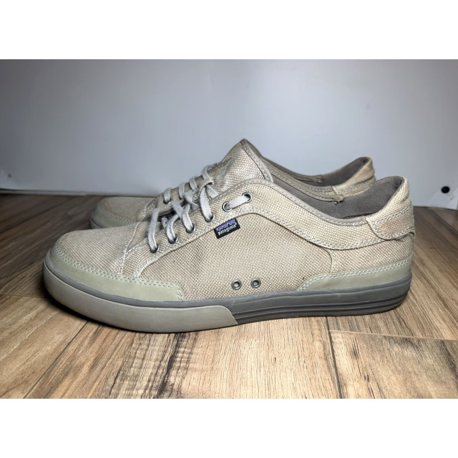 Patagonia Patagonia Mens Whino Lace Hemp Shoes SIZE 12 Low Top Dark Burlap Sneaker Size US L / EU 52-54 / 3 - 3 Thumbnail