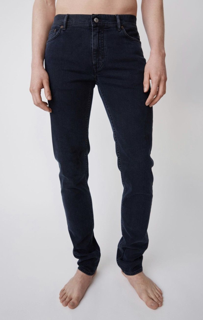 Acne Studios Acne Studios Ace Blue/Black Jeans Pants Size US 28 / EU 44 - 9 Thumbnail