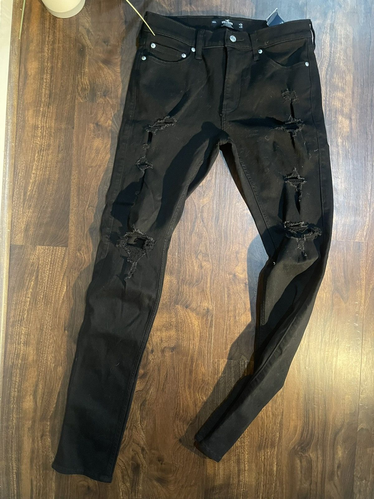 Other Black distressed Jeans Size US 32 / EU 48 - 2 Thumbnail