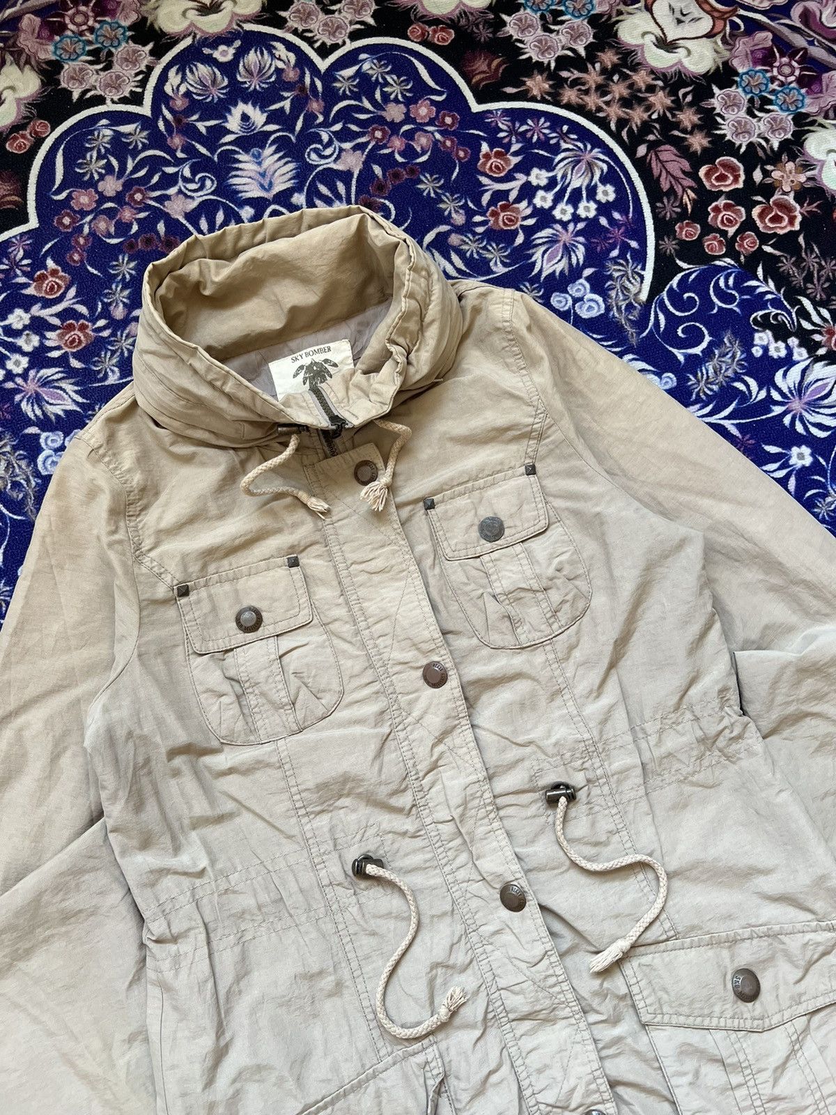 Japanese Brand Japanese Brand Sky Bomber Tactical Multipocket Parka Jacket Size M / US 6-8 / IT 42-44 - 7 Thumbnail