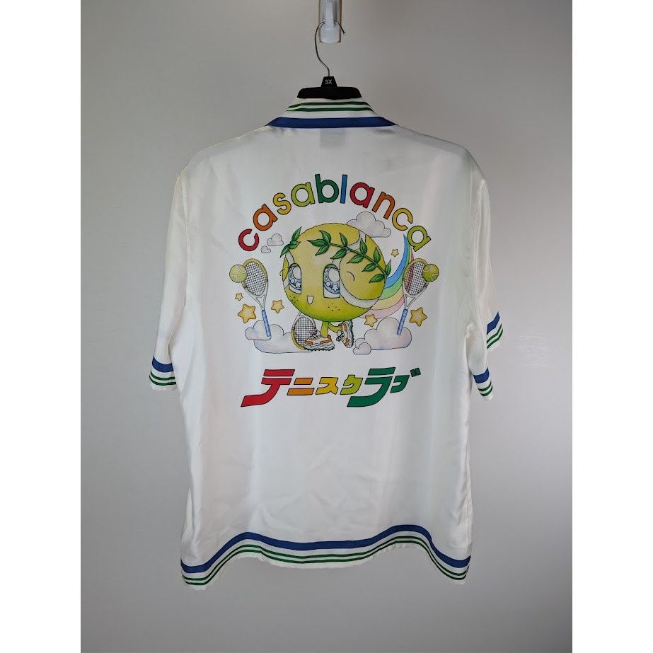 Casablanca o1rshd1 Button Shirt in White Size US XL / EU 56 / 4 - 9 Thumbnail