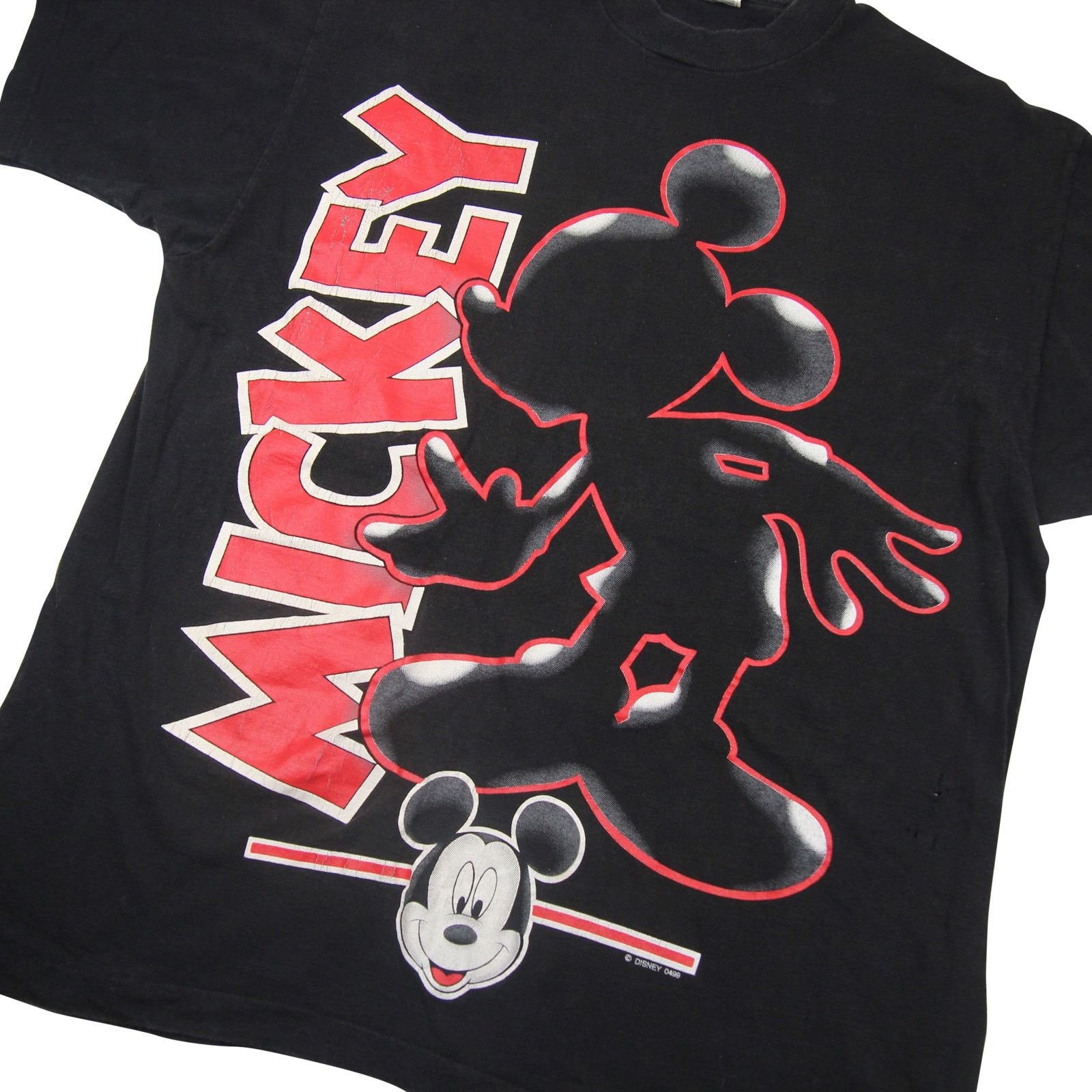 Disney × Mickey Mouse × Vintage Vintage Mickey Mouse Big Graphic T Shirt Size US XL / EU 56 / 4 - 2 Thumbnail