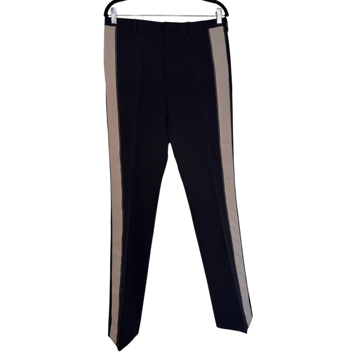 Lanvin Lanvin Navy Wool Dress Pants Size US 32 / EU 48 - 2 Thumbnail