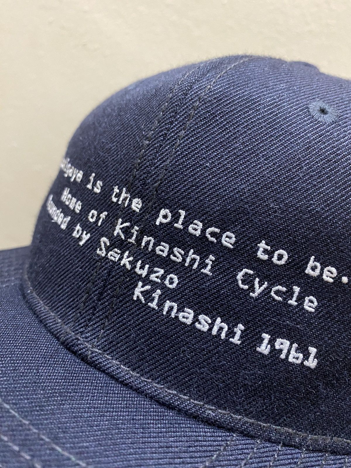 Japanese Brand ⚡️⚡️Vintage Japan Kinashi Cycle Cap Hat⚡️⚡️ Size ONE SIZE - 2 Thumbnail