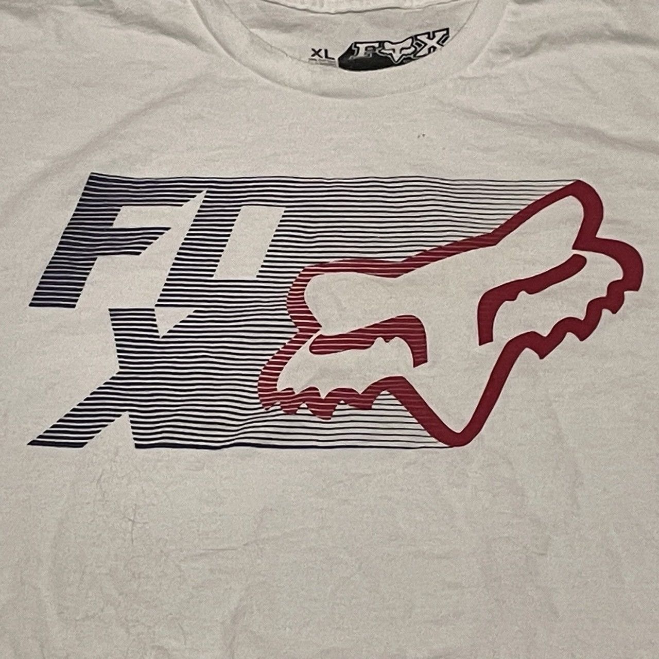 Affliction × Fox Racing × Southpole Rare Fox Racing Wings Cross Tee Y2K Affliction Style Size US XL / EU 56 / 4 - 2 Thumbnail