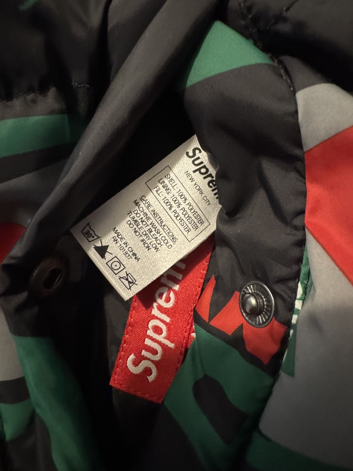 Supreme Supreme Supreme NY Reversible Puffy Jacket Size US M / EU 48-50 / 2 - 6 Thumbnail
