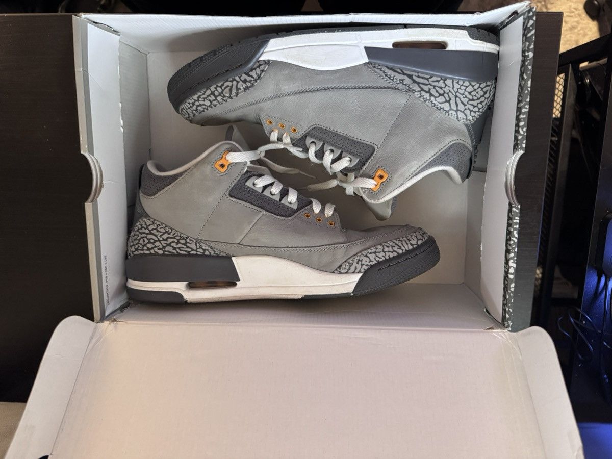 Jordan Brand × Nike Jordan 3 Cool Grey Size US 10.5 / EU 43-44 - 1 Thumbnail