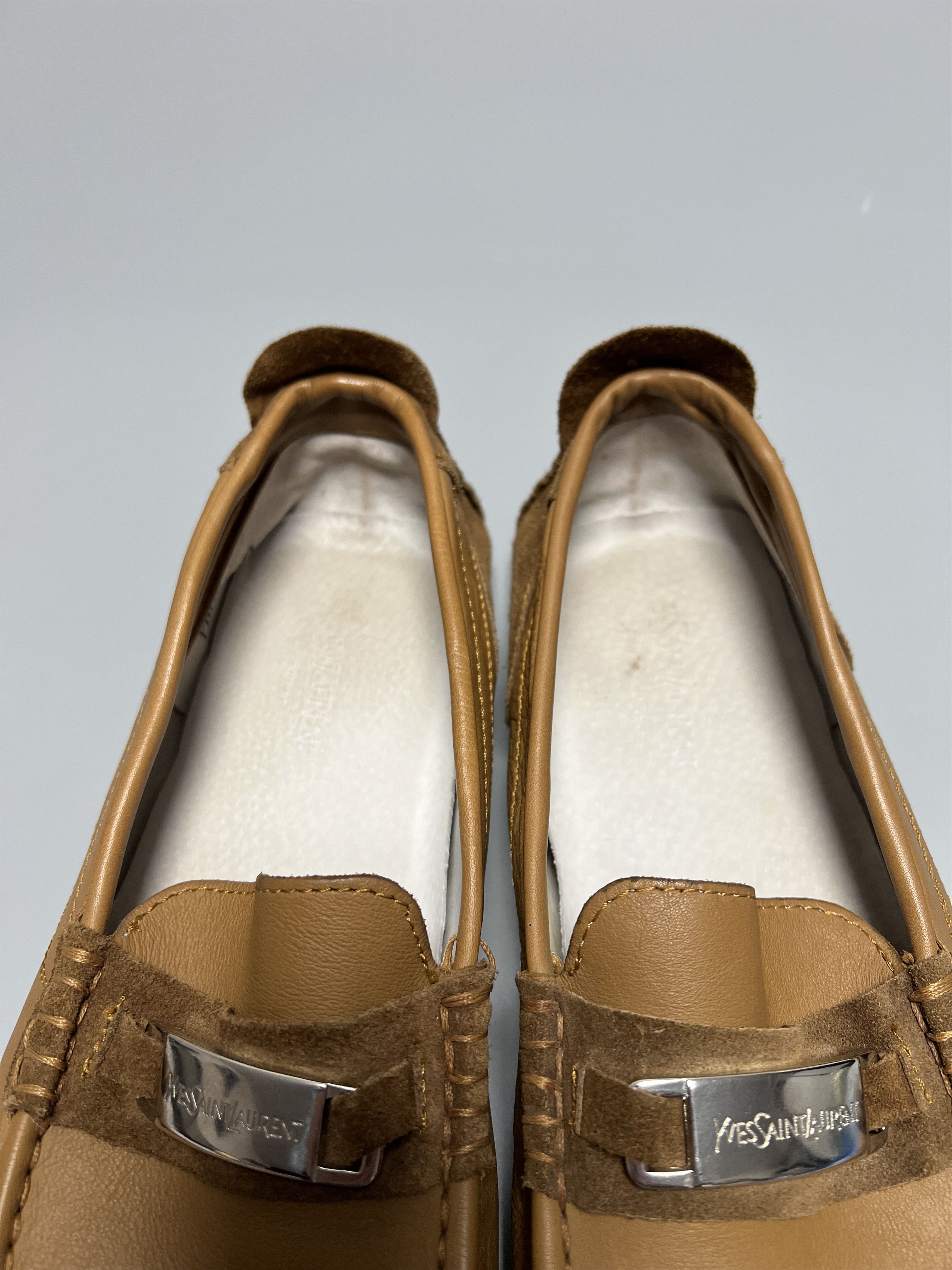 Yves Saint Laurent Yves Saint Laurent Vintage Leather Moccasins Driving Loafer Size US 10 / EU 43 - 19 Thumbnail