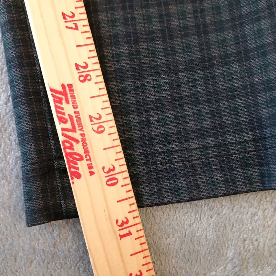 Vintage KUT from the Kloth Pants Ankle Womens Size 12 Gray Plaid Skinny 32x30.5 Size 34" / US 12 / IT 48 - 6 Thumbnail