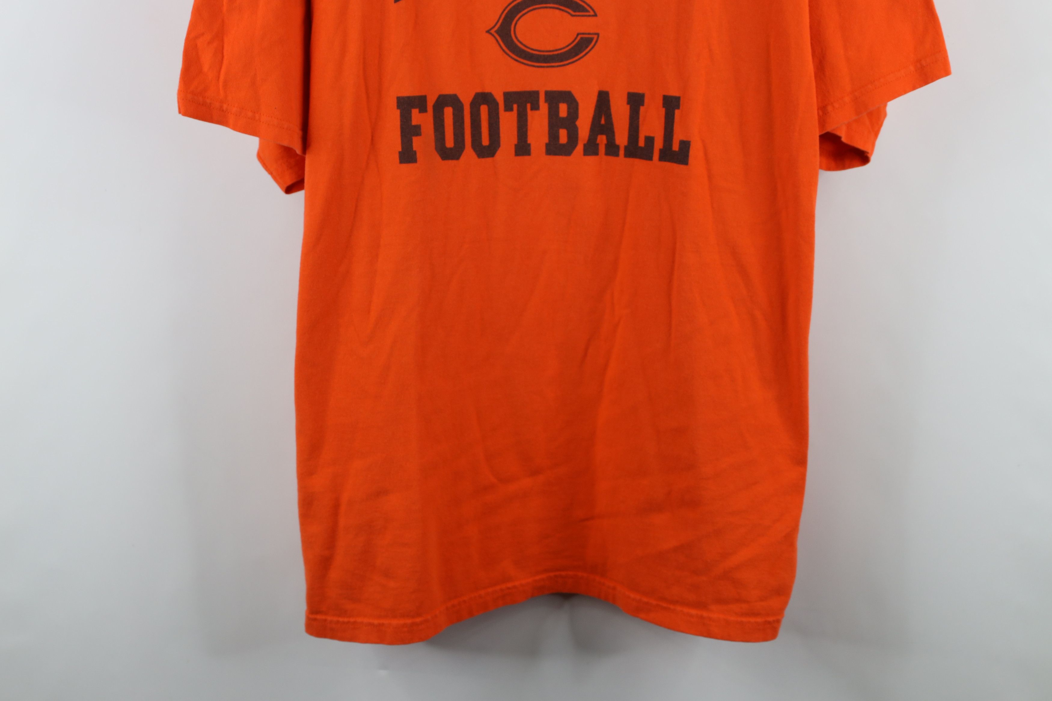 Vintage Vintage Y2K Spell Out Chicago Bears Football T-Shirt Orange Size US XXL / EU 58 / 5 - 3 Thumbnail