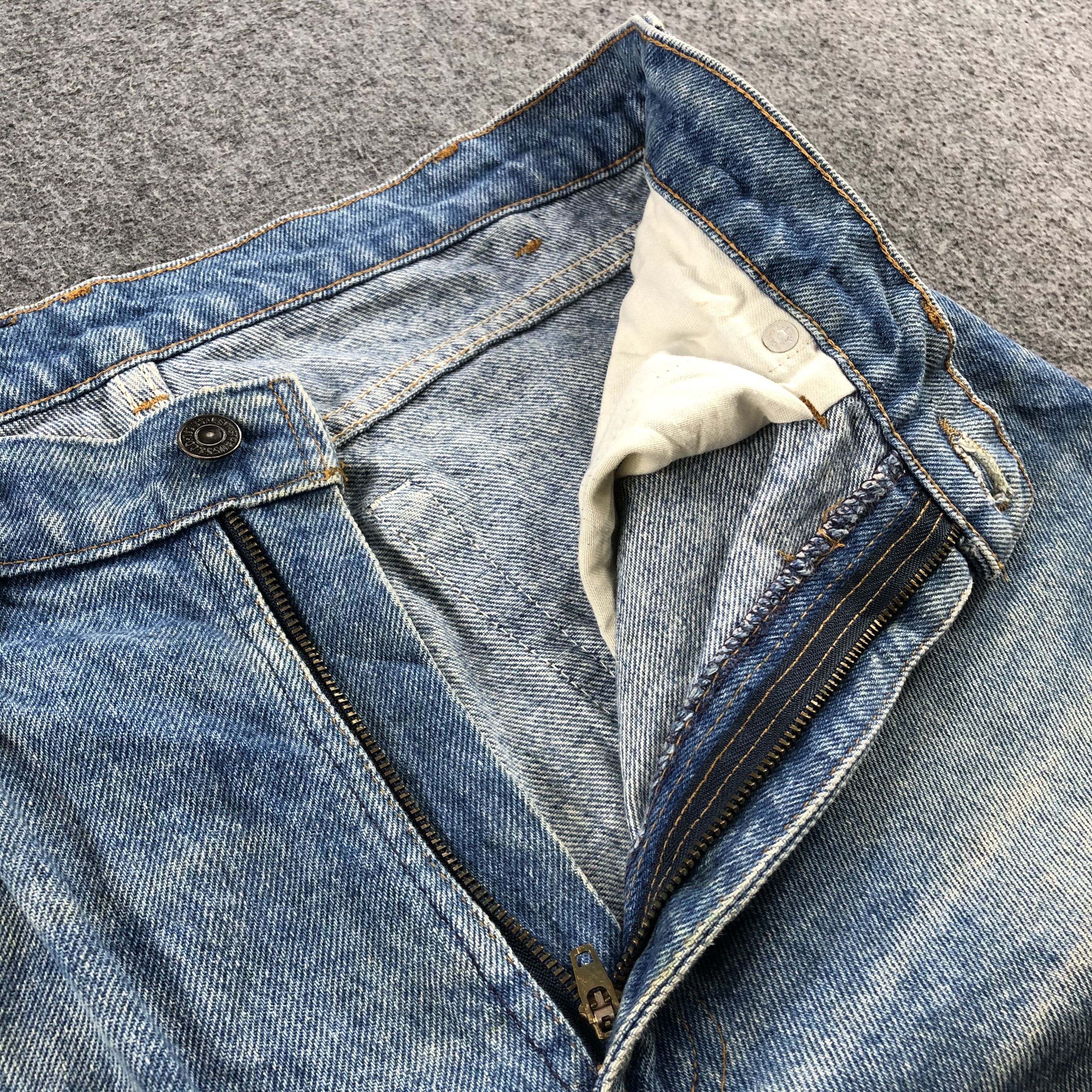 Levi's 90s Vintage Blue Wash Levis 516 Jeans-J2042 Size US 33 - 10 Thumbnail