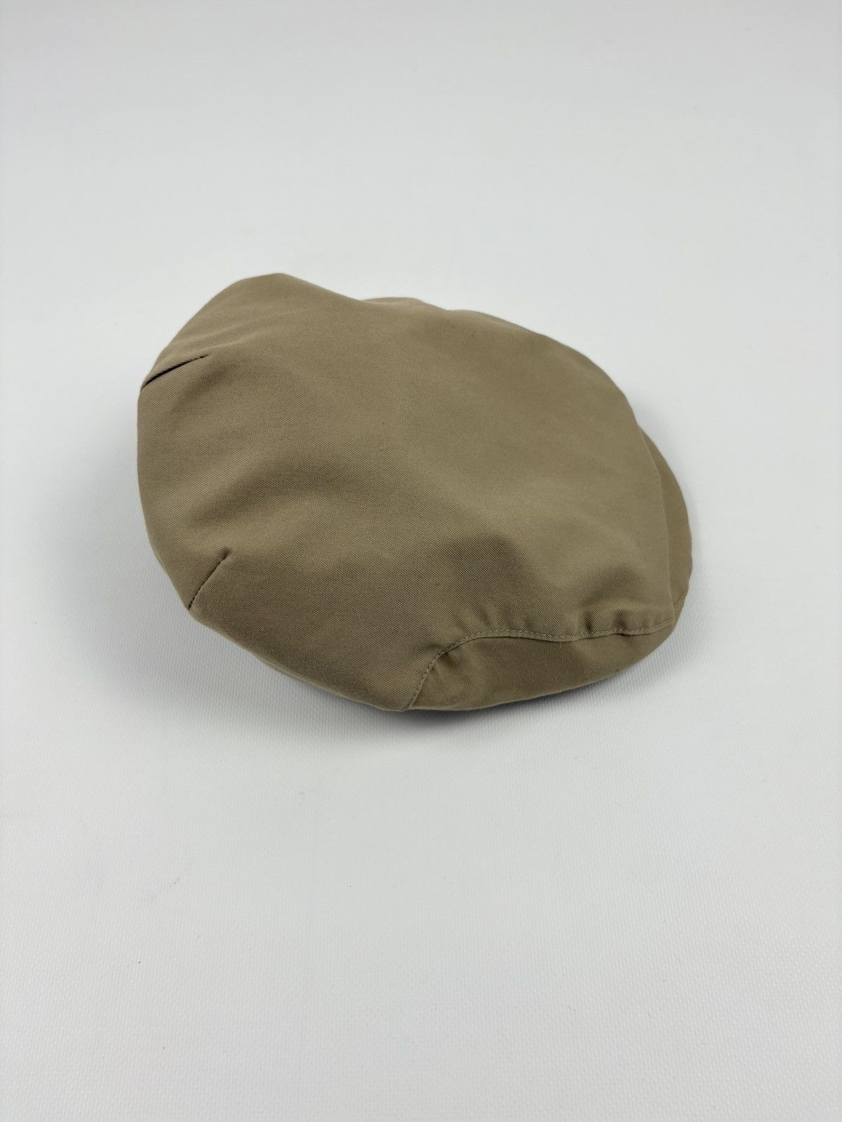 Burberry Rare 90's Burbeerry's Nova Check Lining Tan Plaid Flat Newsboy Cap Visor Driver Hat Size ONE SIZE - 7 Thumbnail