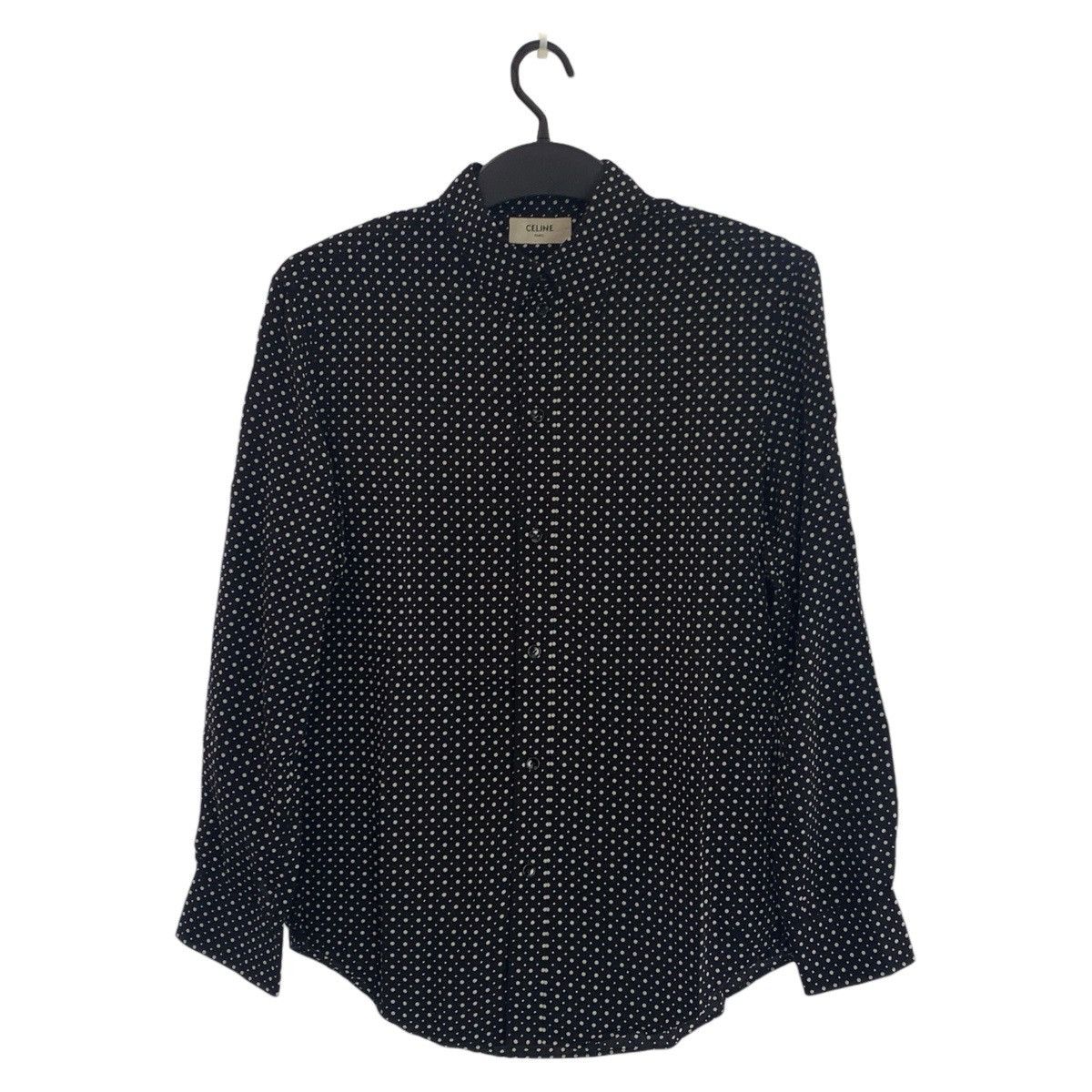 Celine Celine CELINE Rayon Long Sleeve Shirt Textile Tops DUTY FREE for USA Size ONE SIZE - 1 Thumbnail