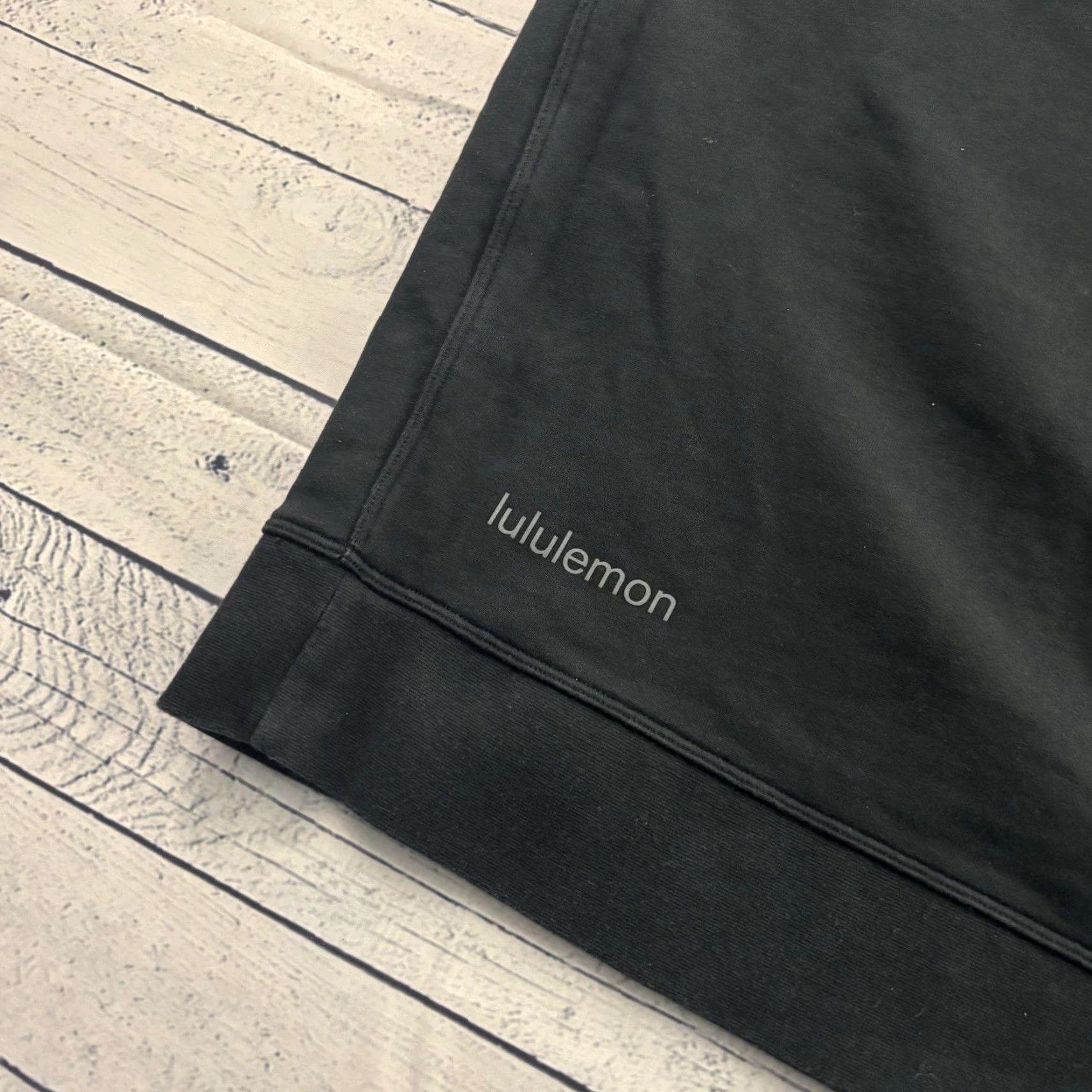 Lululemon Lululemon Sweatshirt Logo Steady State Crewneck Men's 2XL Black Size US XXL / EU 58 / 5 - 4 Thumbnail