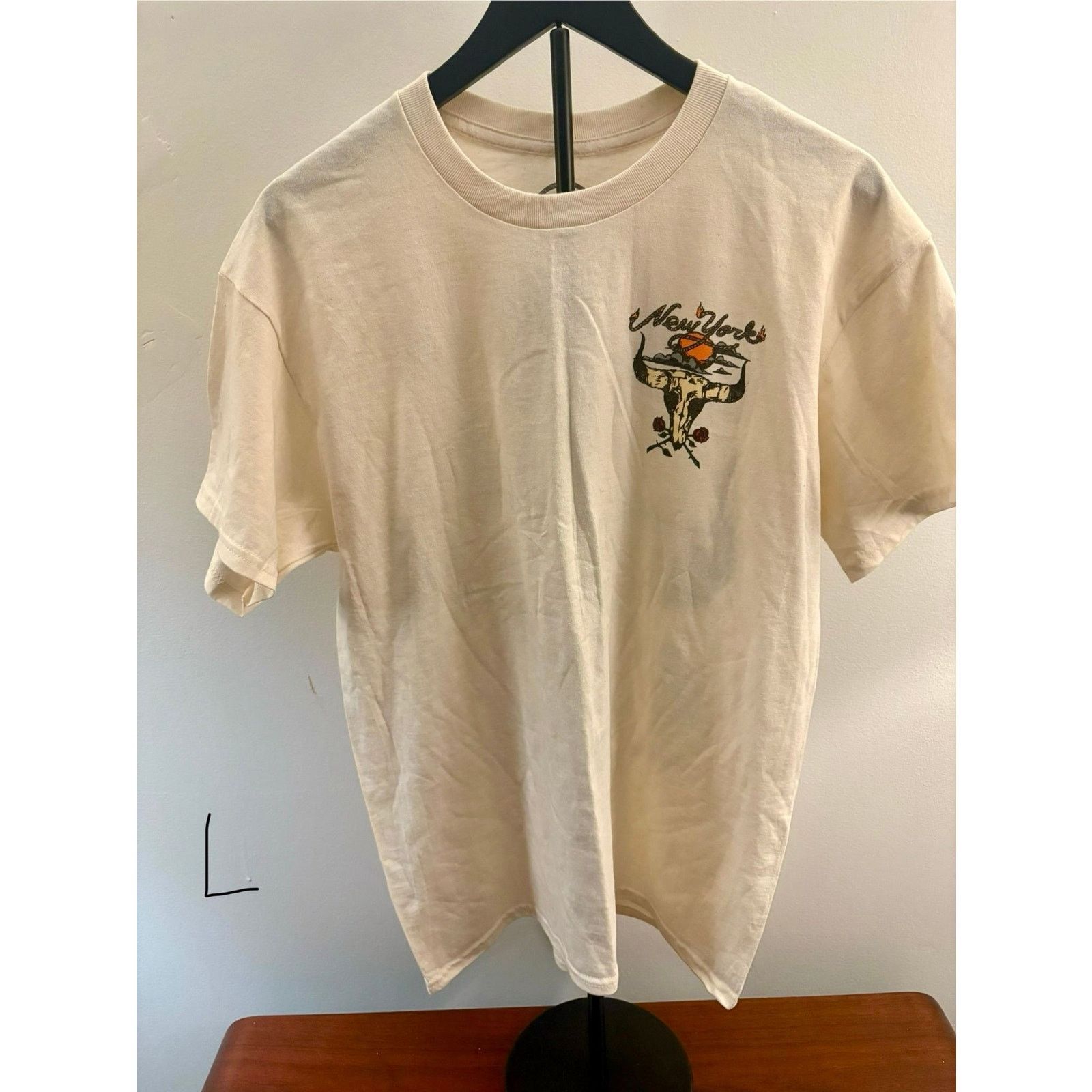 Civil Regime SZ L - Cream New York Western Style Civil LA Shirt Size US L / EU 52-54 / 3 - 2 Thumbnail